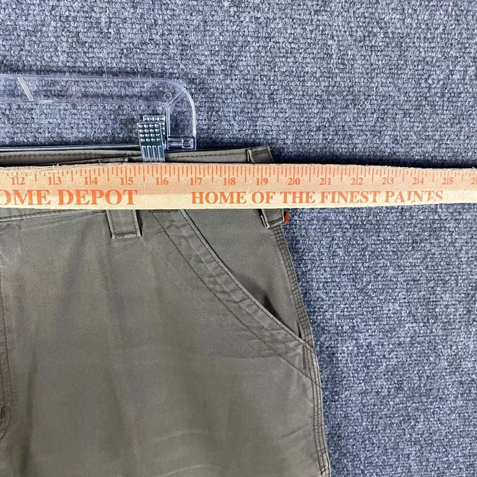 Carhartt Carhartt Carhartt Shorts Men's 38 Green Distressed Slash Size US 38 / EU 54 - 4 Thumbnail