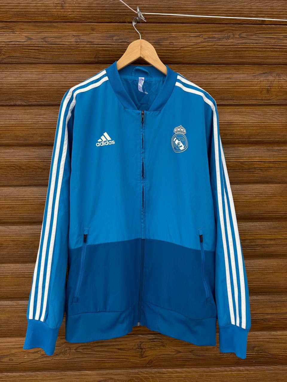 Adidas Real Madrid Football Jacket Soccer Track Top