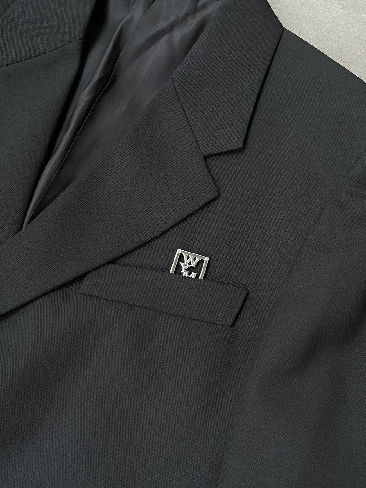 Wooyoungmi !DS! SS23 Wooyoungmi Black Blazer Jacket Size 38R - 13 Thumbnail