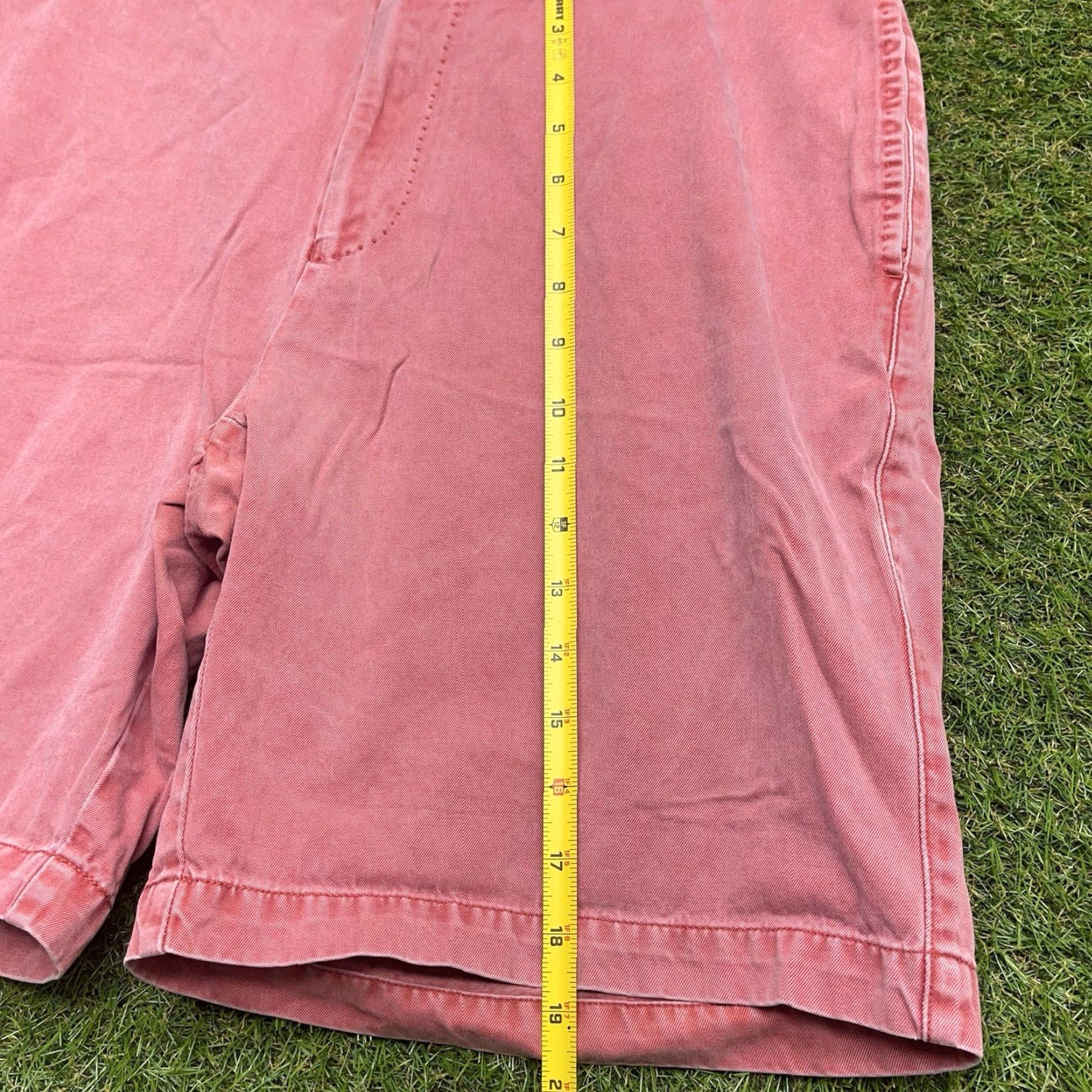 Peter Millar VINTAGE Peter Millar Men's Chino Shorts Casual Lightweight 8” Inseam Pink 35 Waist Size US 35 - 4 Thumbnail