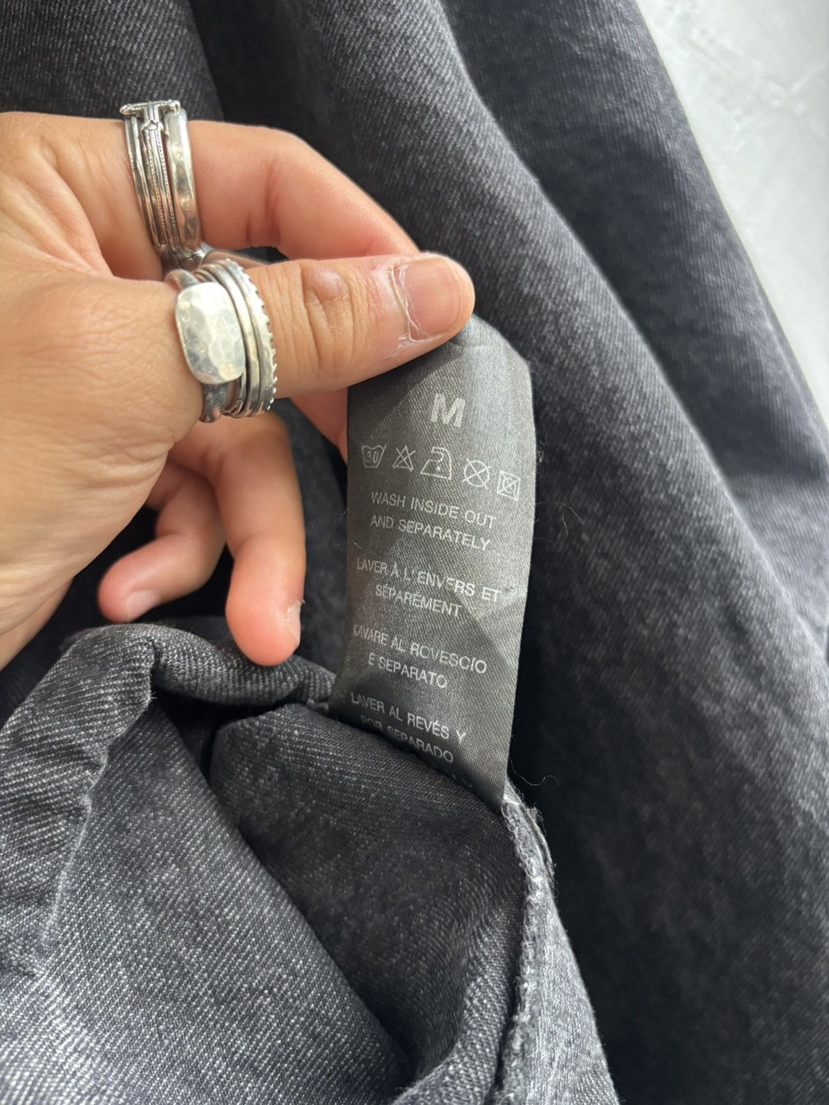 Raf Simons Raf Simons AW20 -21 life on Mars oversized denim jacket Size US M / EU 48-50 / 2 - 11 Thumbnail