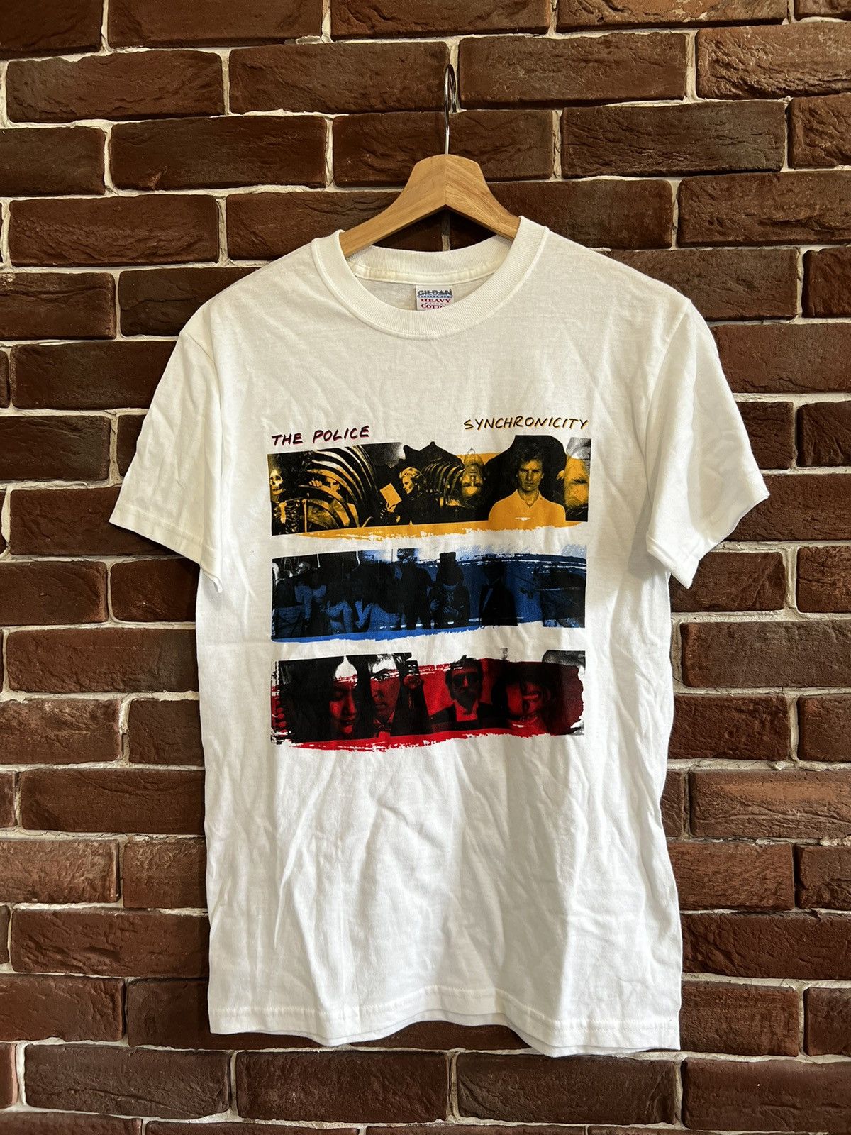 Band Tees Vintage 00s The Police Synchronicity Band S White T shirt Size US S / EU 44-46 / 1 - 1 Thumbnail