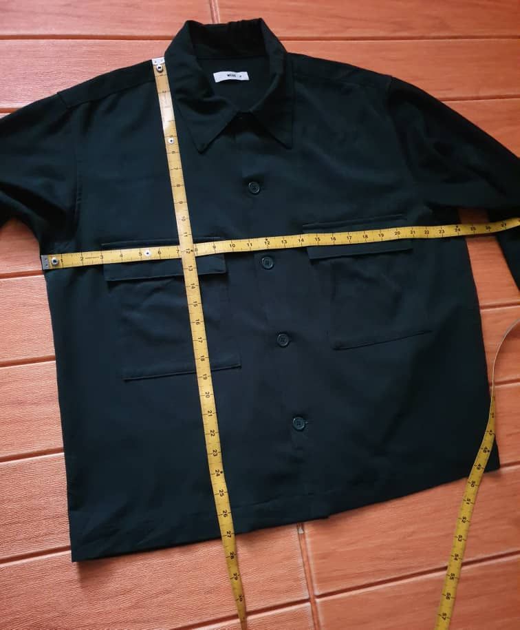 Japanese Brand Wego Green Colour Oversive button up Shirt Size US L / EU 52-54 / 3 - 5 Thumbnail