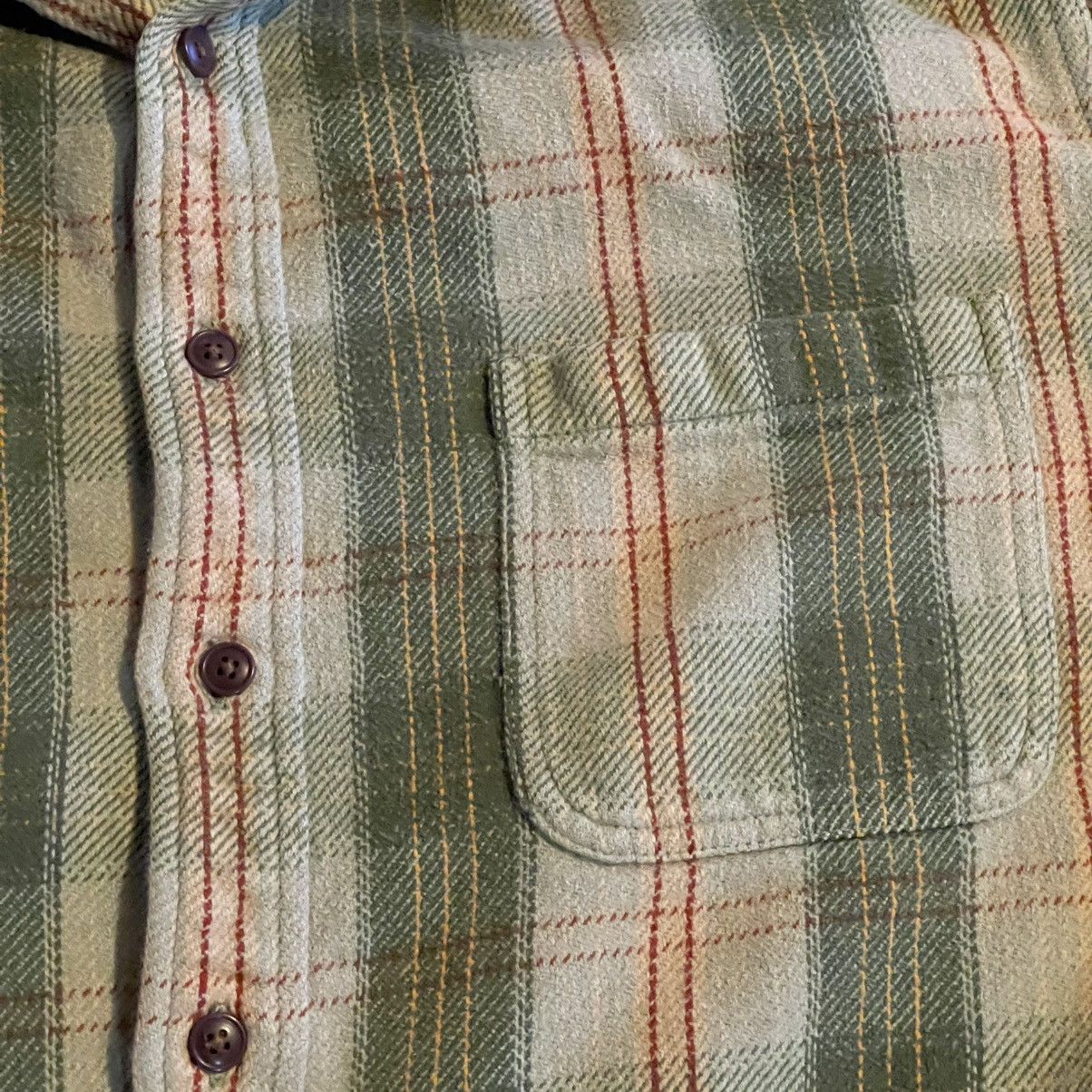 St. Johns Bay Vintage 90s St Johns Bay Men Large Green Plaid Flannel Shirt Size US L / EU 52-54 / 3 - 4 Thumbnail