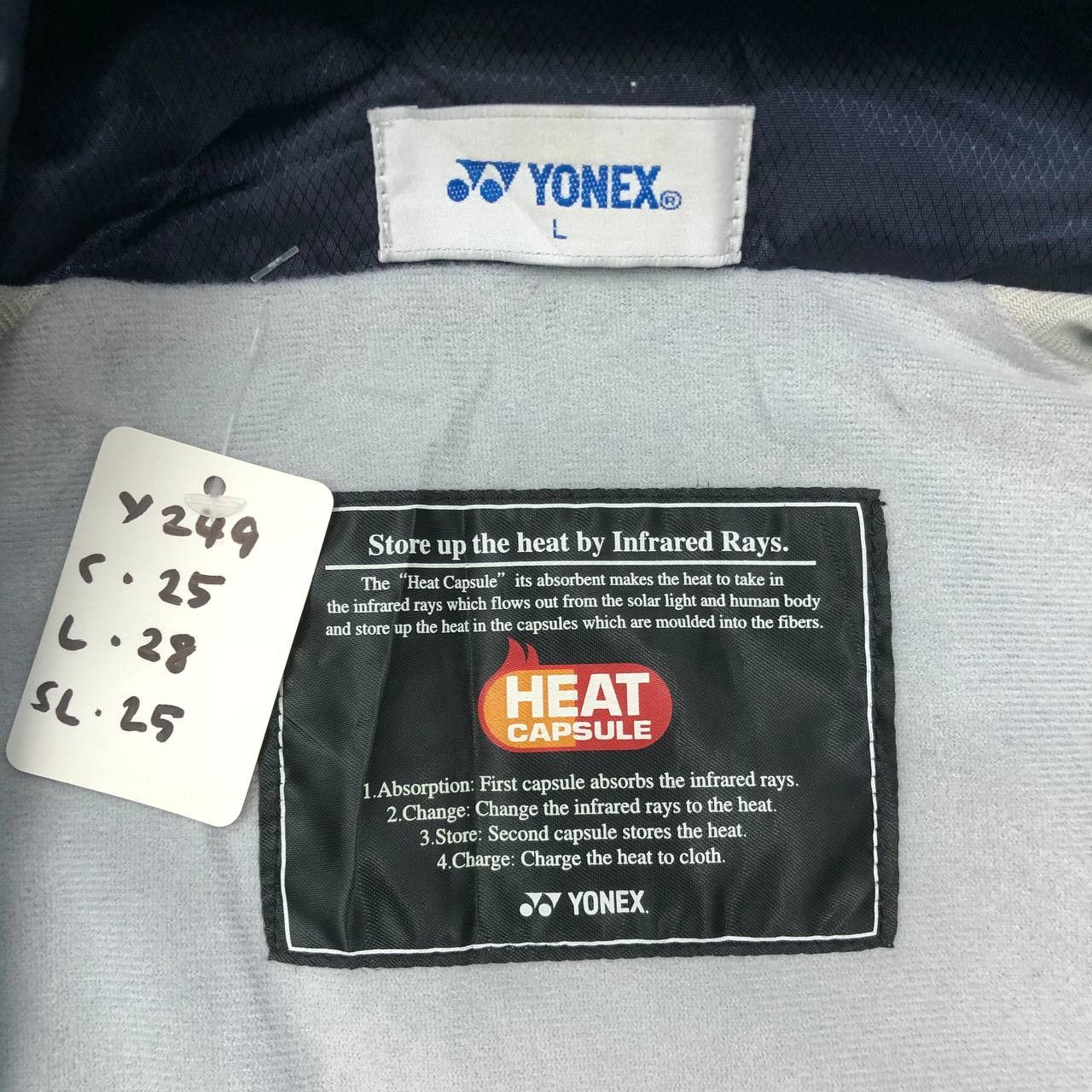 Japanese Brand Y249 YONEX X HEAT CAPSULE WINDBREAKER JACKET Size US L / EU 52-54 / 3 - 12 Thumbnail