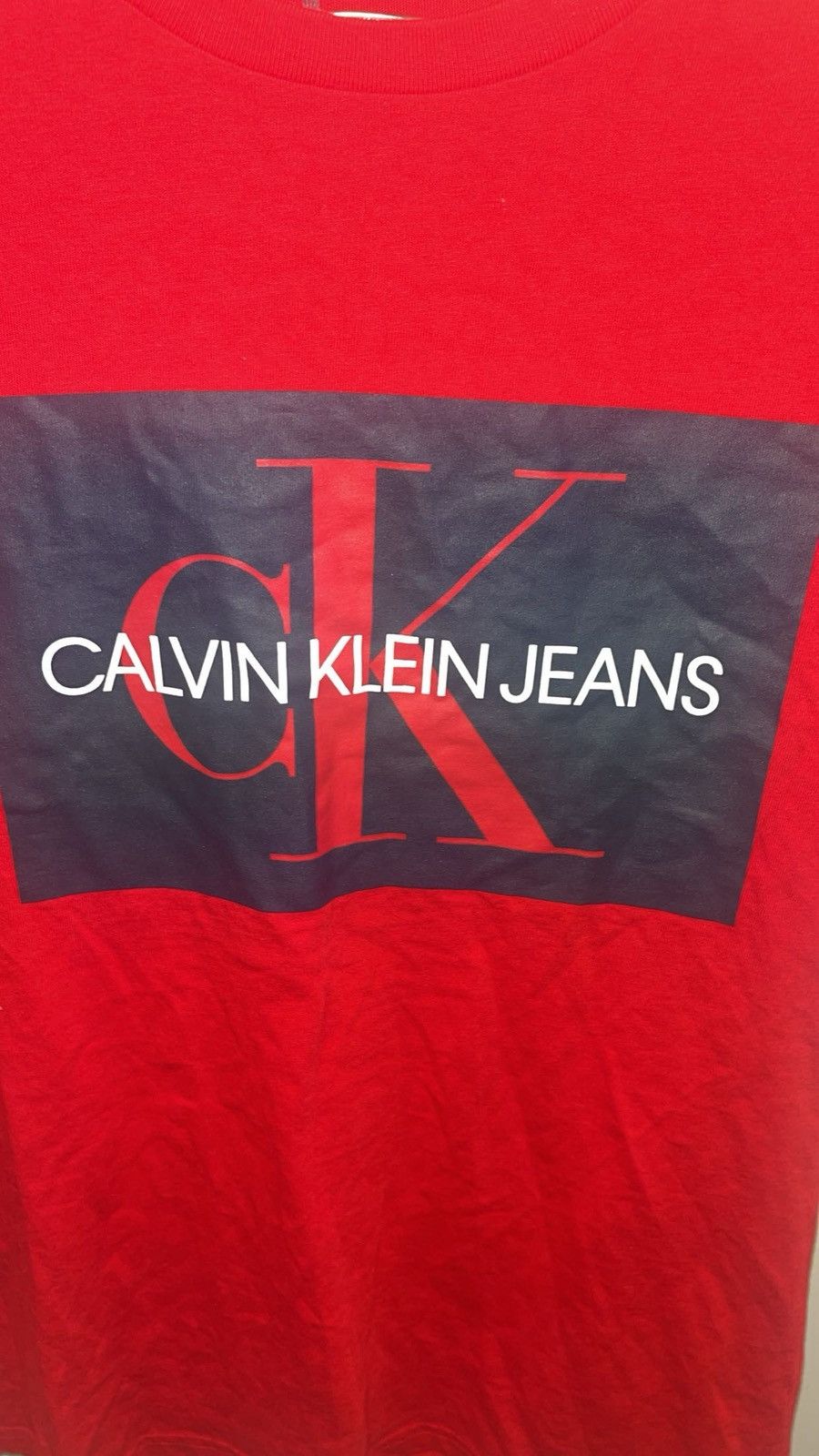 Calvin Klein Calvin Klein Red white & blue shirt with Ck Logo Size US M / EU 48-50 / 2 - 11 Thumbnail
