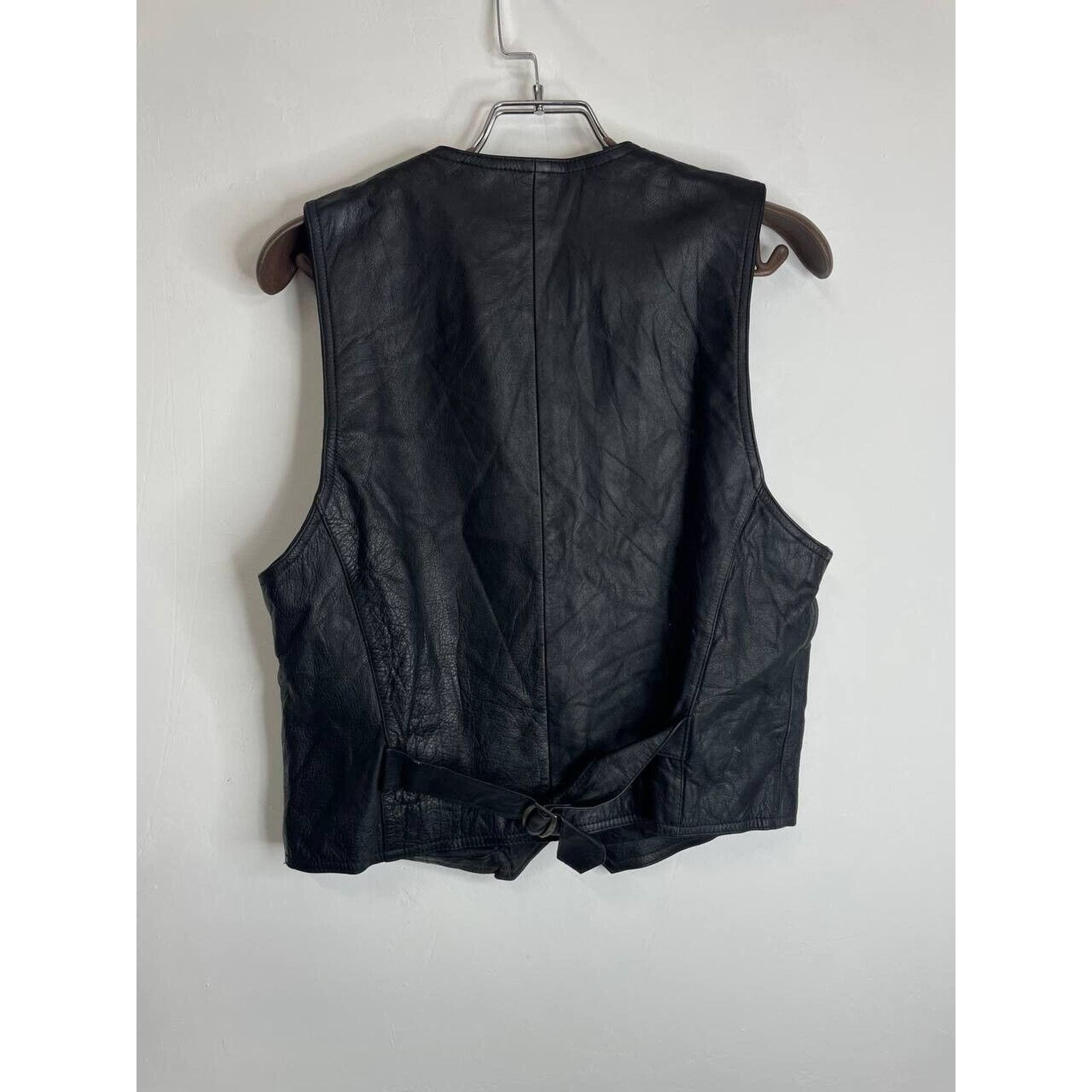Vintage Vintage Black Leather Vest Simply Tops Western Style Size S Size S / US 4 / IT 40 - 6 Thumbnail