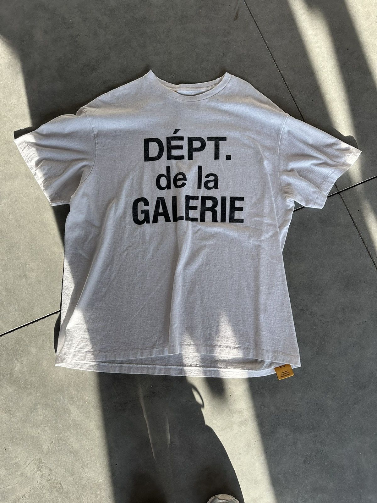 image of Gallery Dept. De La Galerie Classic Tee White, Men's (Size XL)