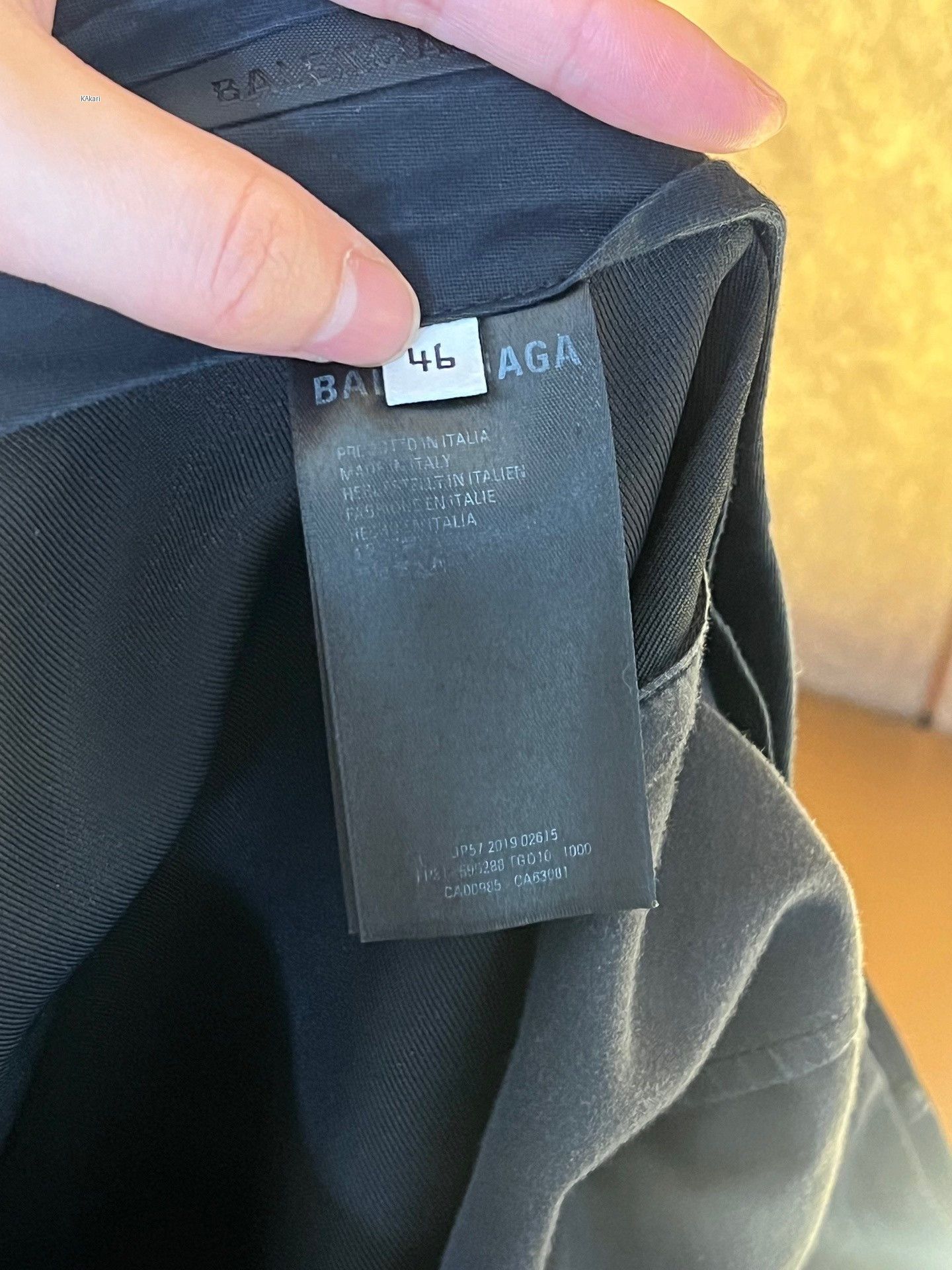 Balenciaga Balenciaga Straight-Leg Trousers Size US 30 / EU 46 - 4 Thumbnail