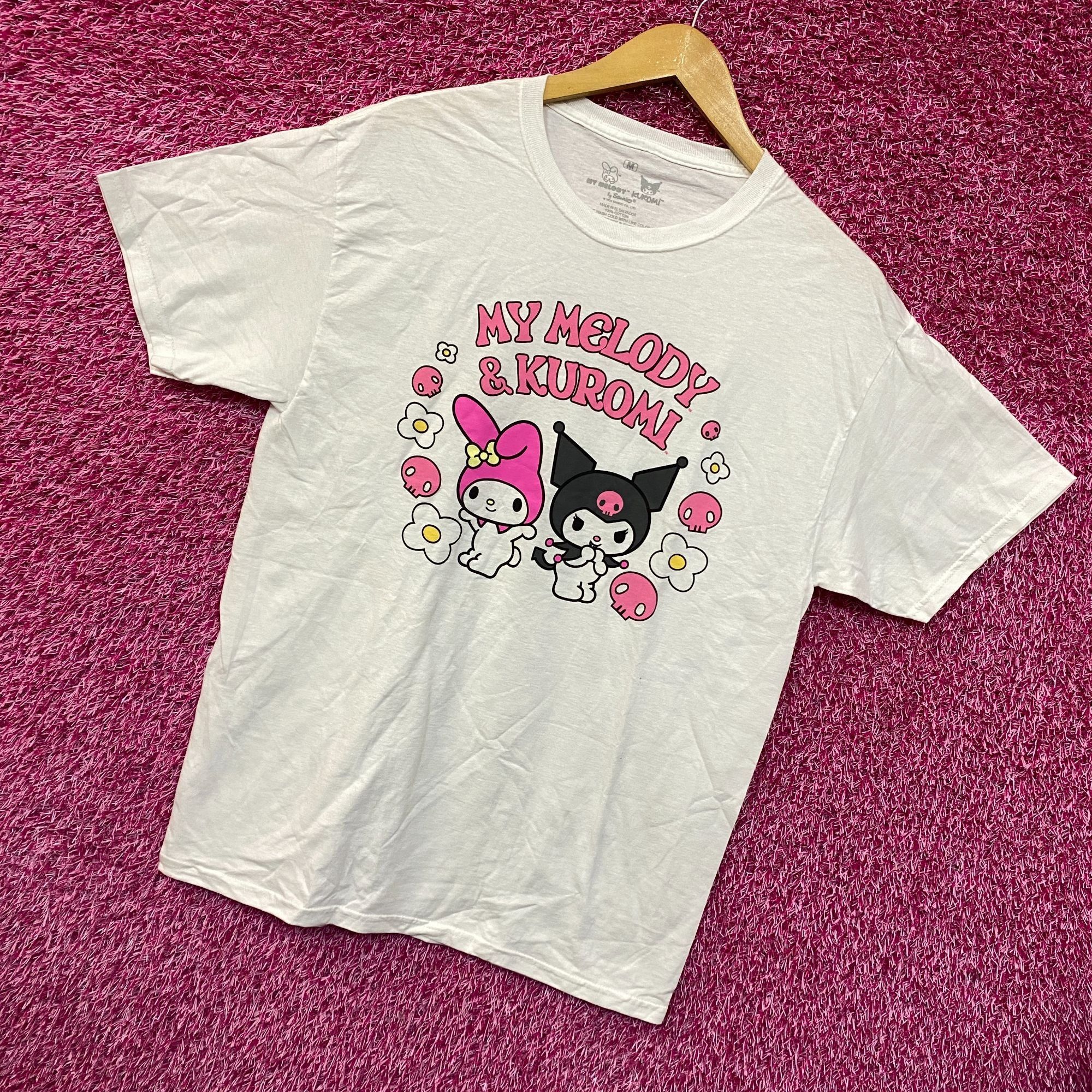 Other My melody x Kuromi white Tshirt size medium Size US M / EU 48-50 / 2 - 3 Thumbnail