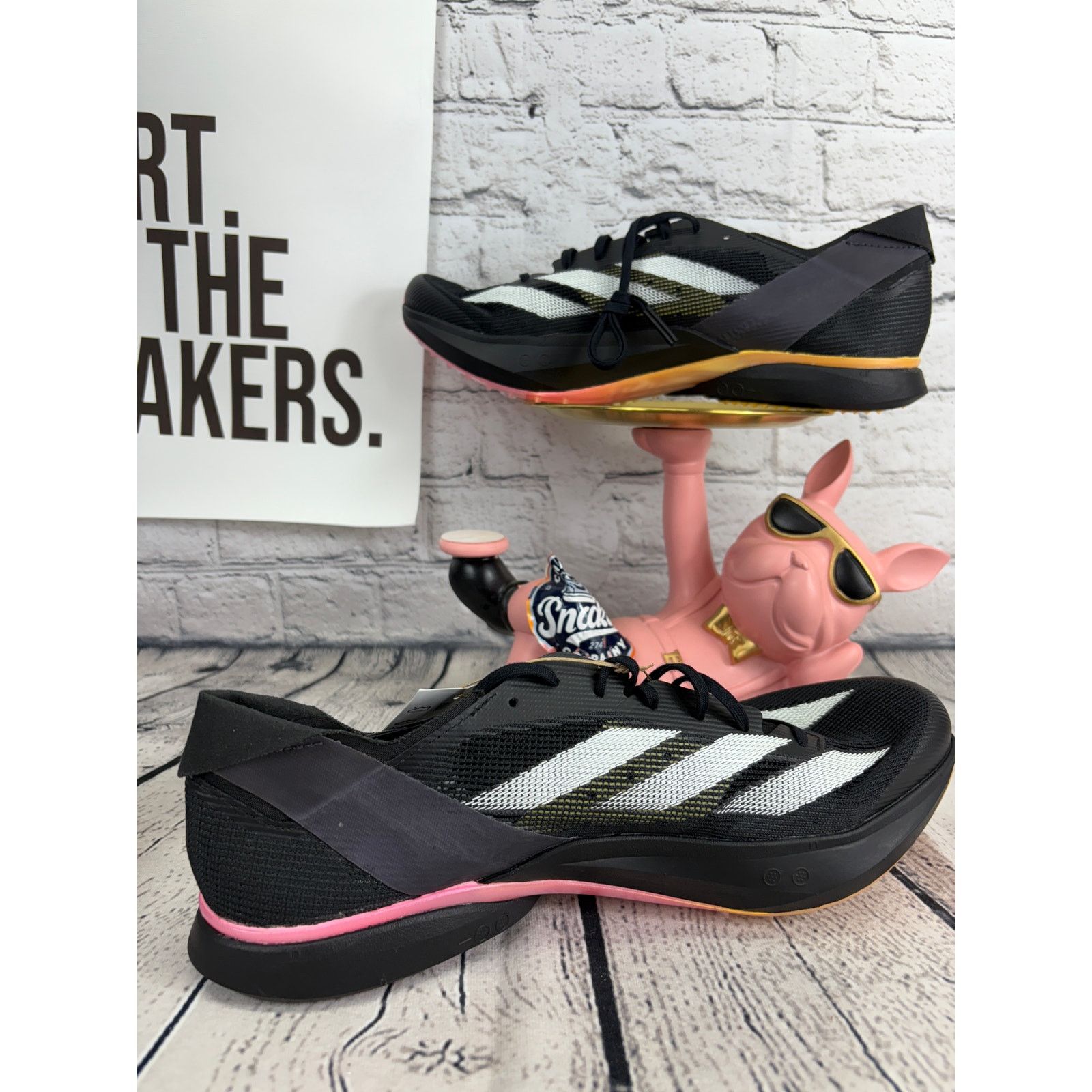 Adidas Adidas Adizero Avanti Running Cleats Track Field Mens 11.5 Size US 11.5 / EU 44-45 - 6 Thumbnail