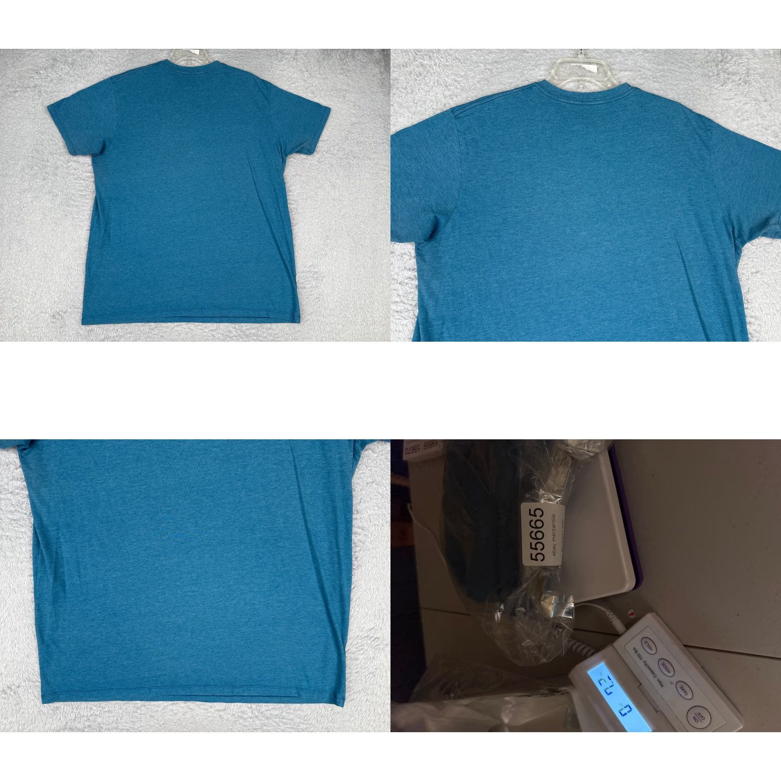 Patagonia Patagonia Shirt Men XL Blue Slim Fit Crew Cotton Blend Ventura CA READ (All Seasons, Breathable) Mens T-Shirt Size US XL / EU 56 / 4 - 9 Thumbnail
