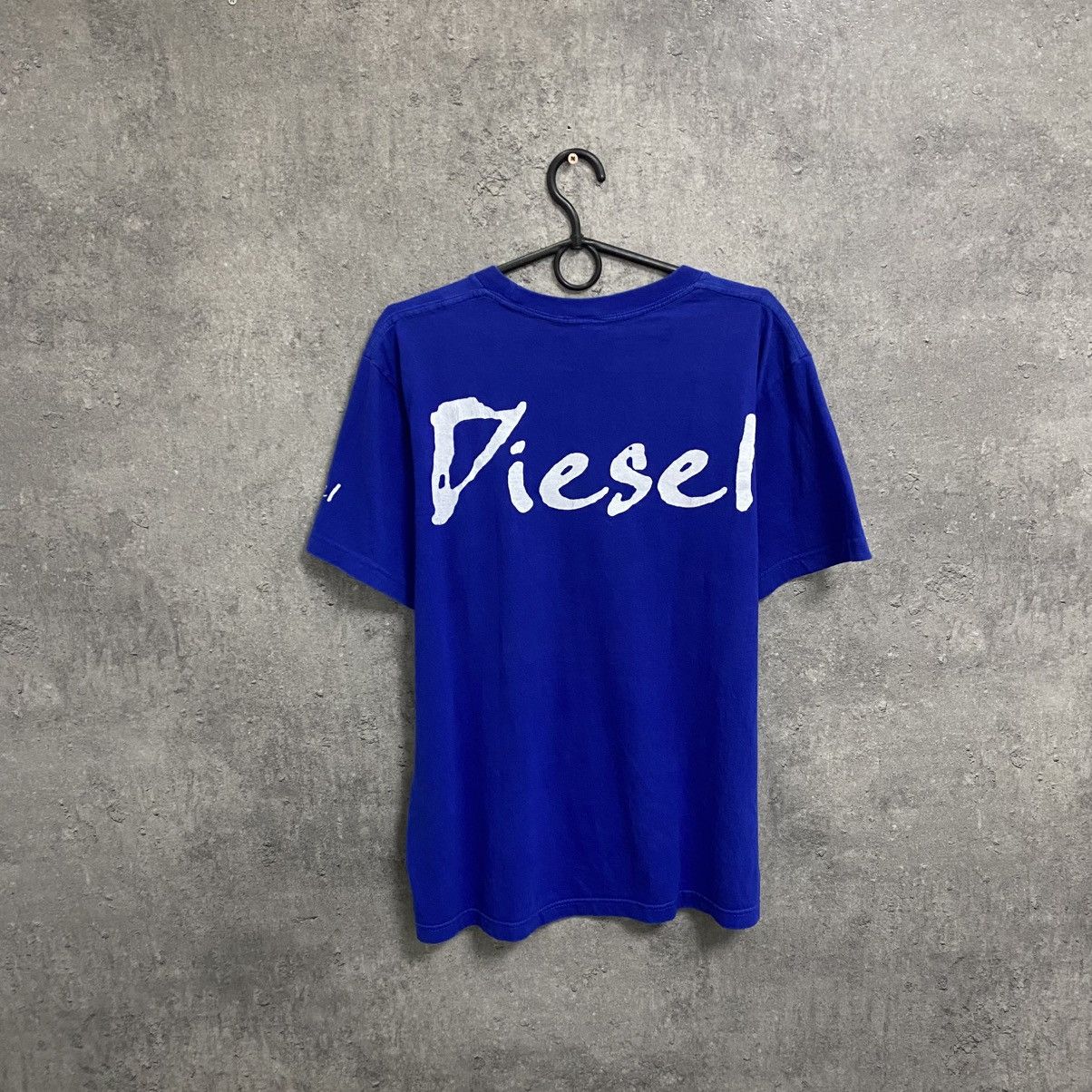 Diesel Vintage Diesel T-Shirt Big Logo Japan Style Y2k Size US L / EU 52-54 / 3 - 2 Thumbnail