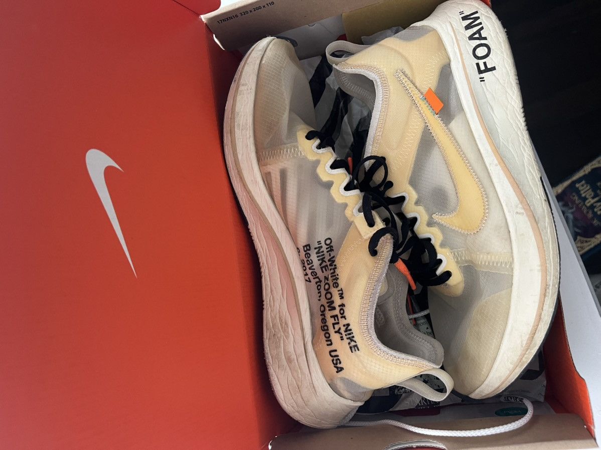 Nike × Off-White The 10: Off-White x Nike Zoomfly Size US 10 / EU 43 - 6 Thumbnail