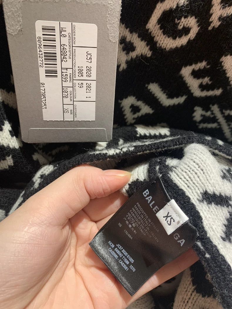 Balenciaga Balenciaga Year of the Ox Limited Edition Black Sweater Size US XS / EU 42 / 0 - 3 Thumbnail