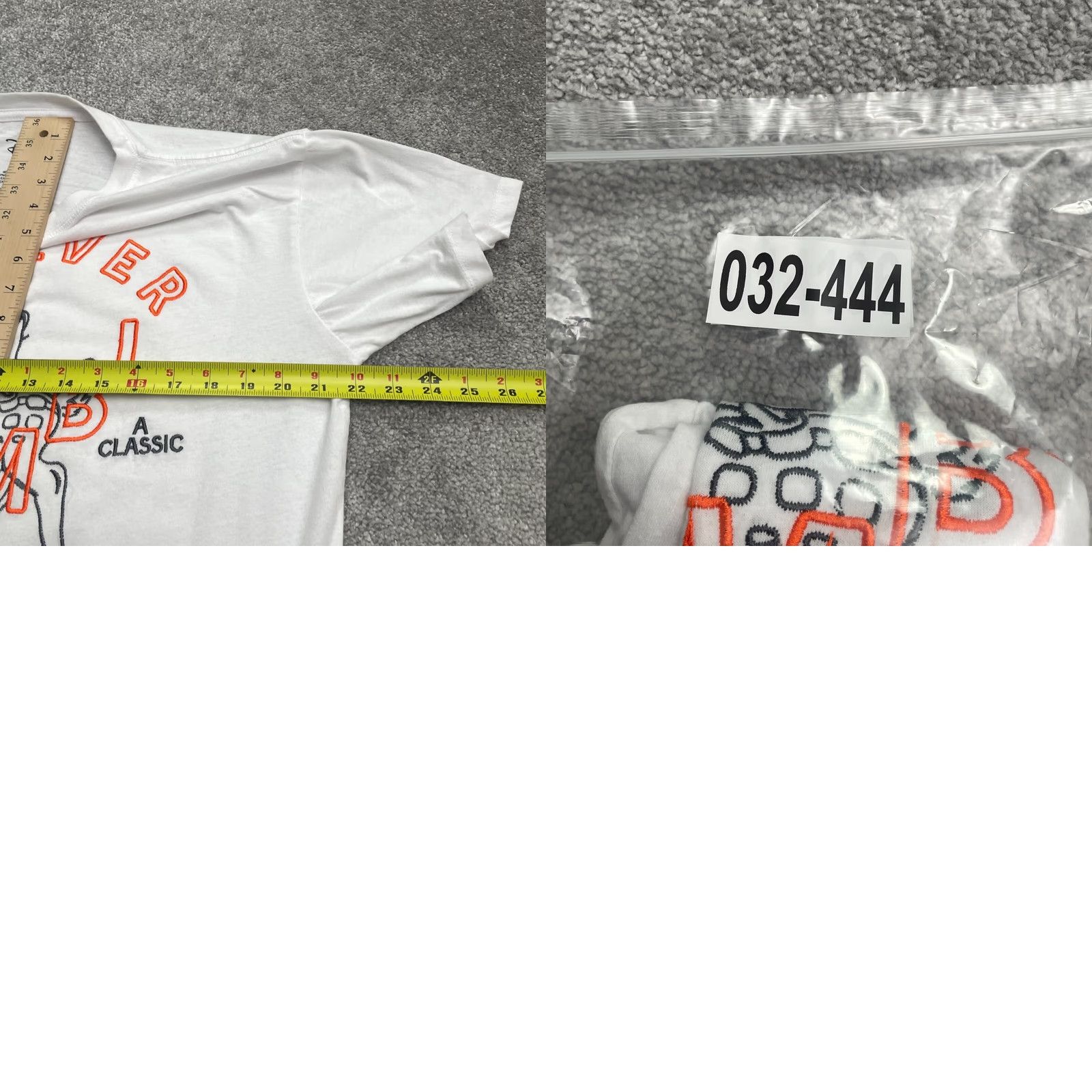 Disney Disney Bambi Embroidered Graphic T-Shirt Womens Large White Crew Neck Casual Tee Size L / US 10 / IT 46 - 8 Thumbnail