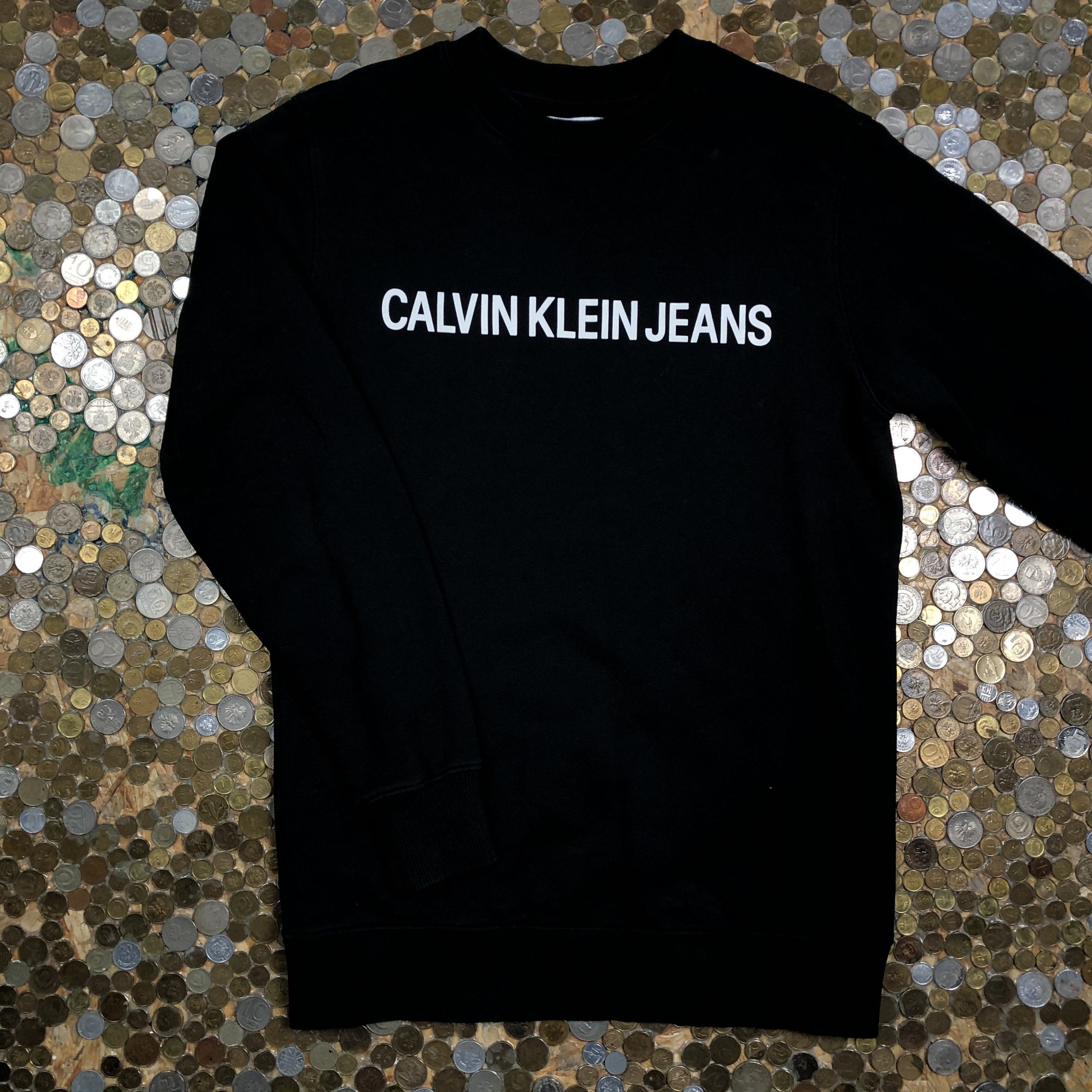 Calvin Klein Calvin Klein Spell out Crewneck sweatshirt Size US S / EU 44-46 / 1 - 1 Thumbnail