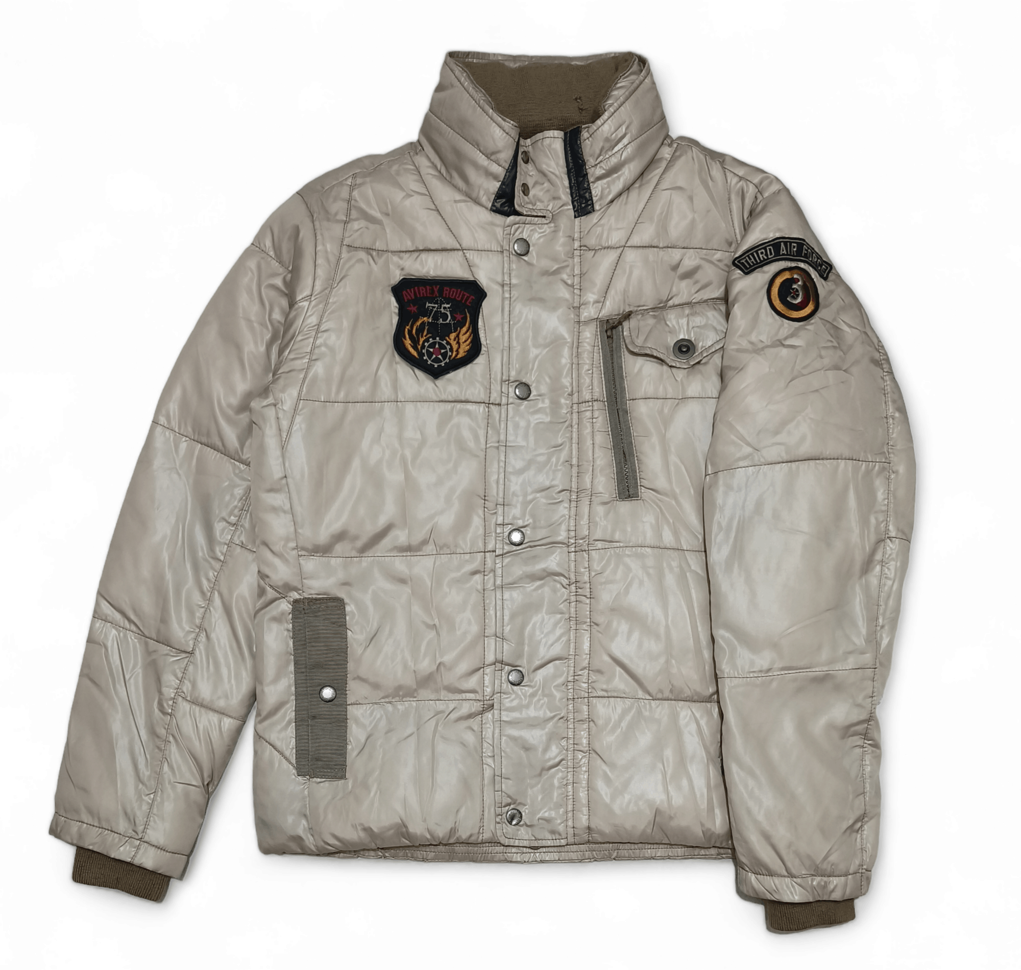 Avirex Vintage Avirex Military USAF Aero Service Down Puffer Jacket Size US M / EU 48-50 / 2 - 4 Thumbnail