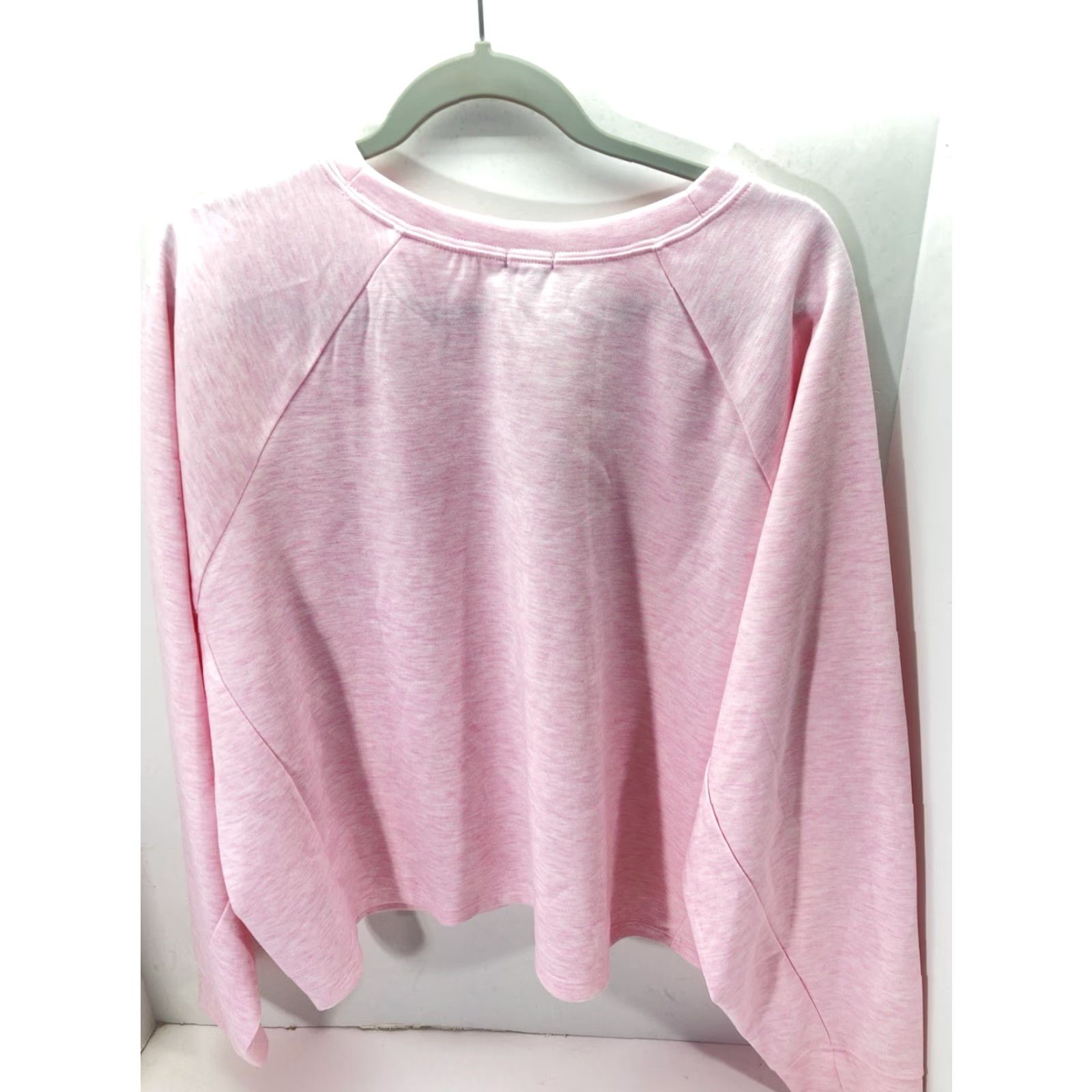 Express Express Long Sleeve Top Shirt Women 2XL Pink Crew Neck Pullover NWT Shirt Womens Blouse Solid Crewneck NWT Size XXL / US 16-18 / IT 52-54 - 7 Thumbnail