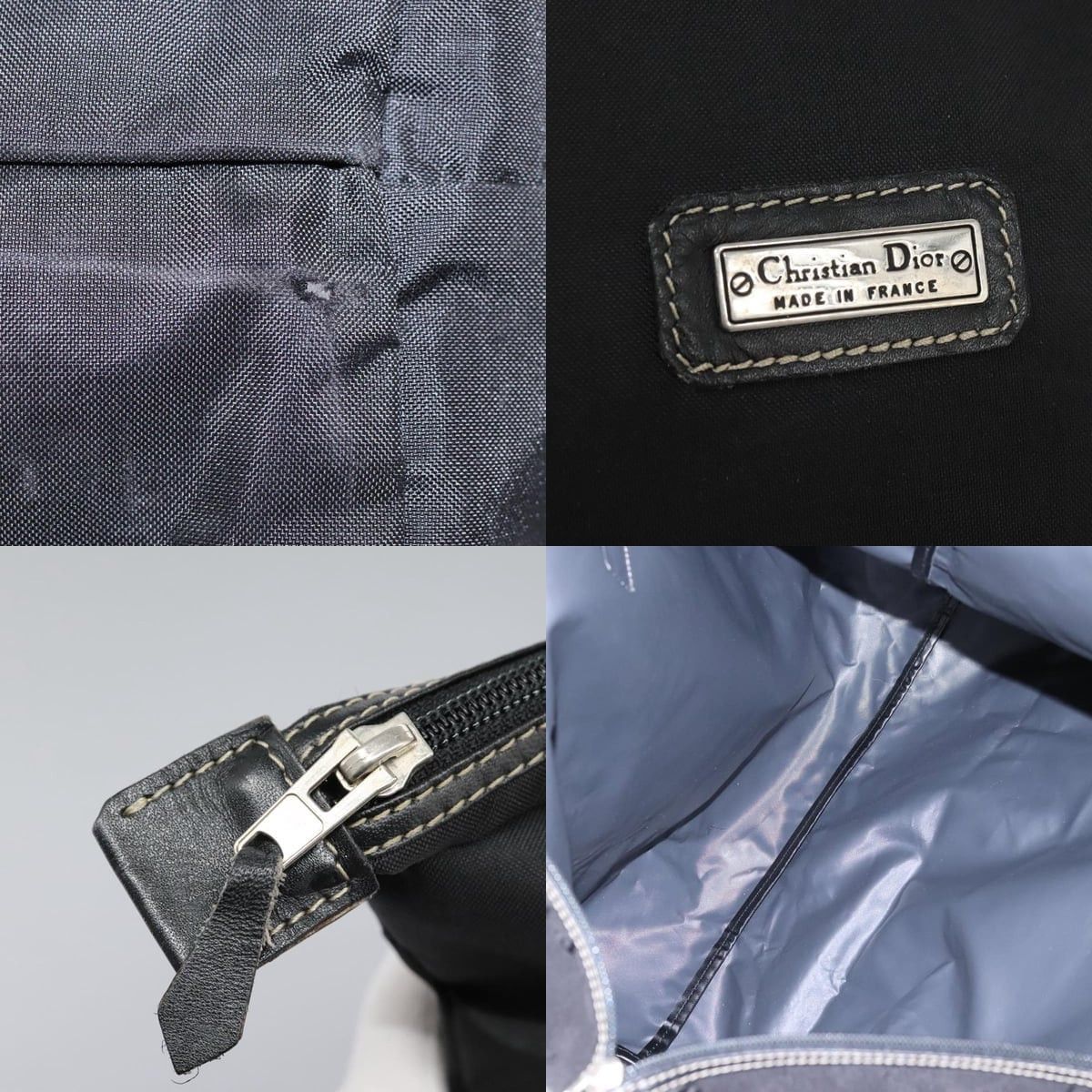 Dior DIOR Tote Bag Nylon Black Size ONE SIZE - 11 Thumbnail
