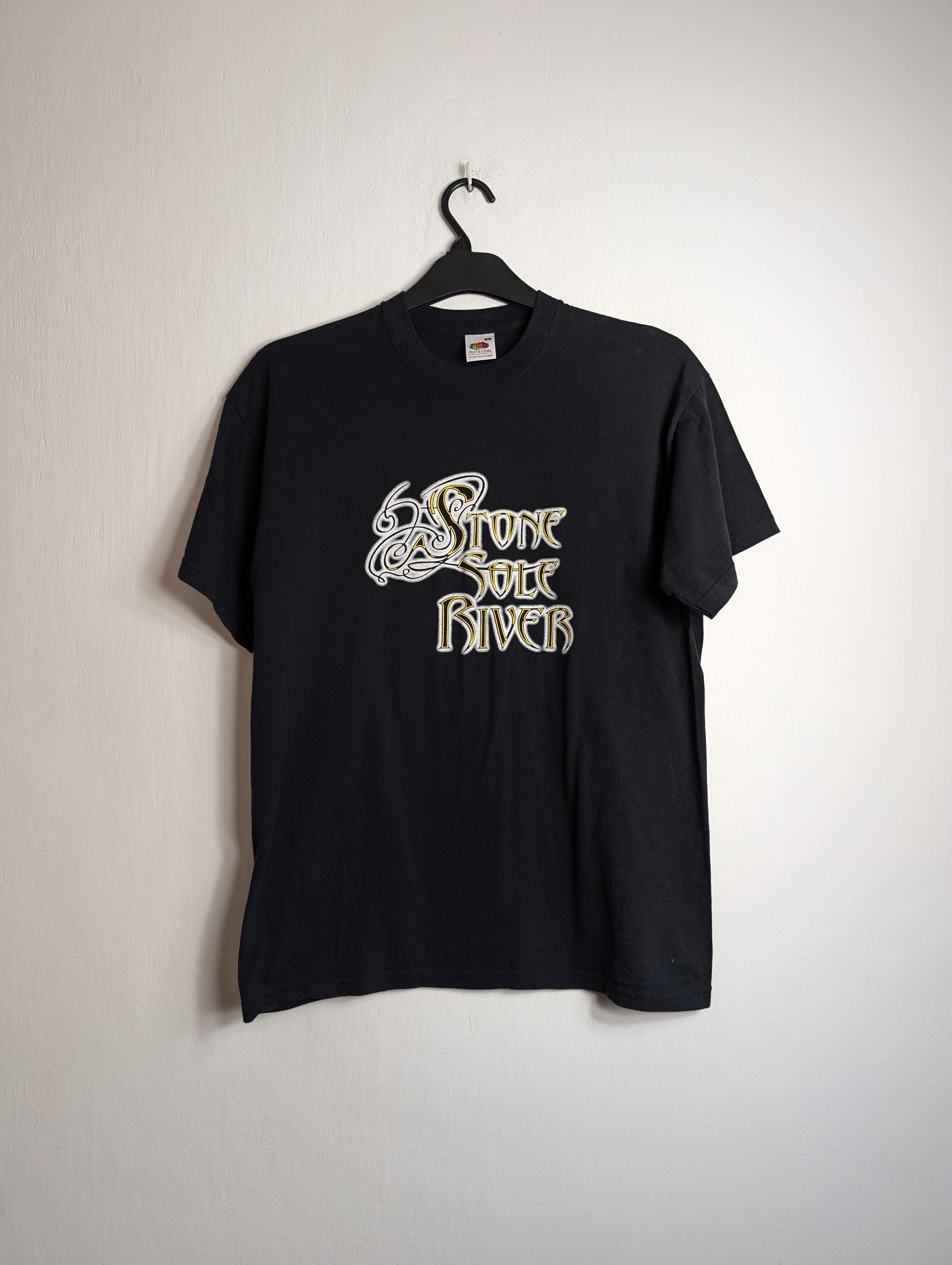 Band Tees Stone Sour River Graphic Band T-shirt Rock Metal Merch Size US M / EU 48-50 / 2 - 1 Thumbnail