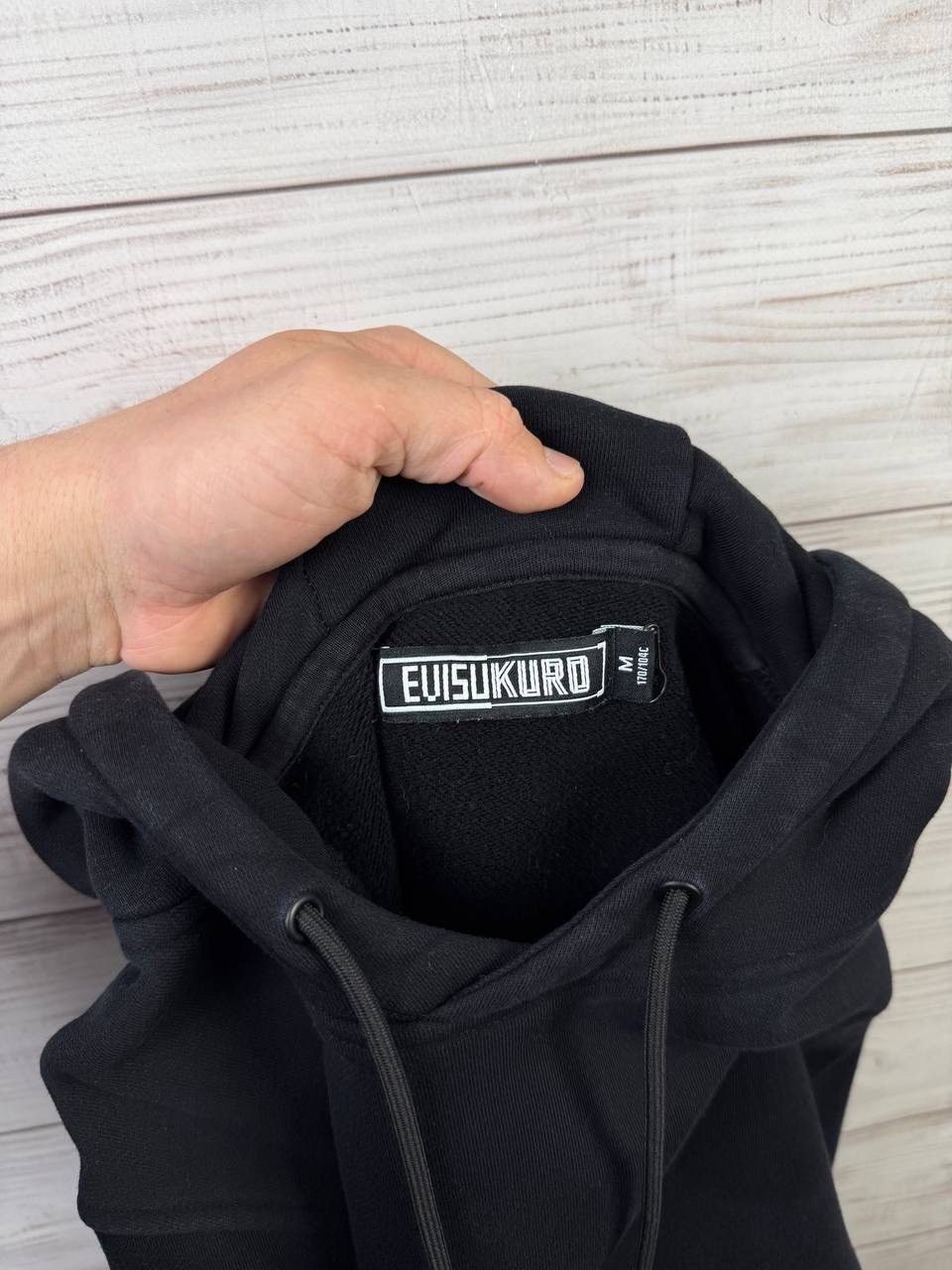 Evisu Evisu Kuro Hoodie Big Logo RARE Size US M / EU 48-50 / 2 - 9 Thumbnail
