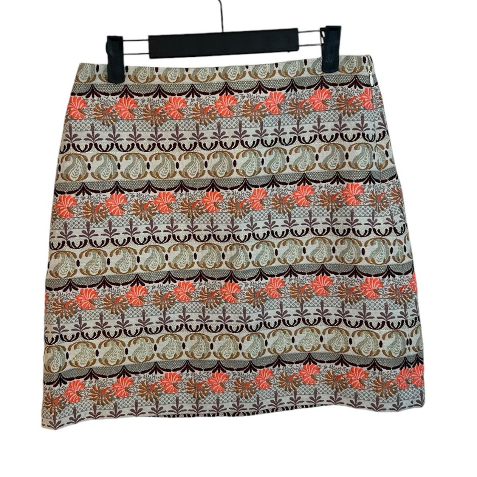 Loft Loft Tapestry A-Line Mini Skirt Size 27" / US 4 / IT 40 - 1 Thumbnail