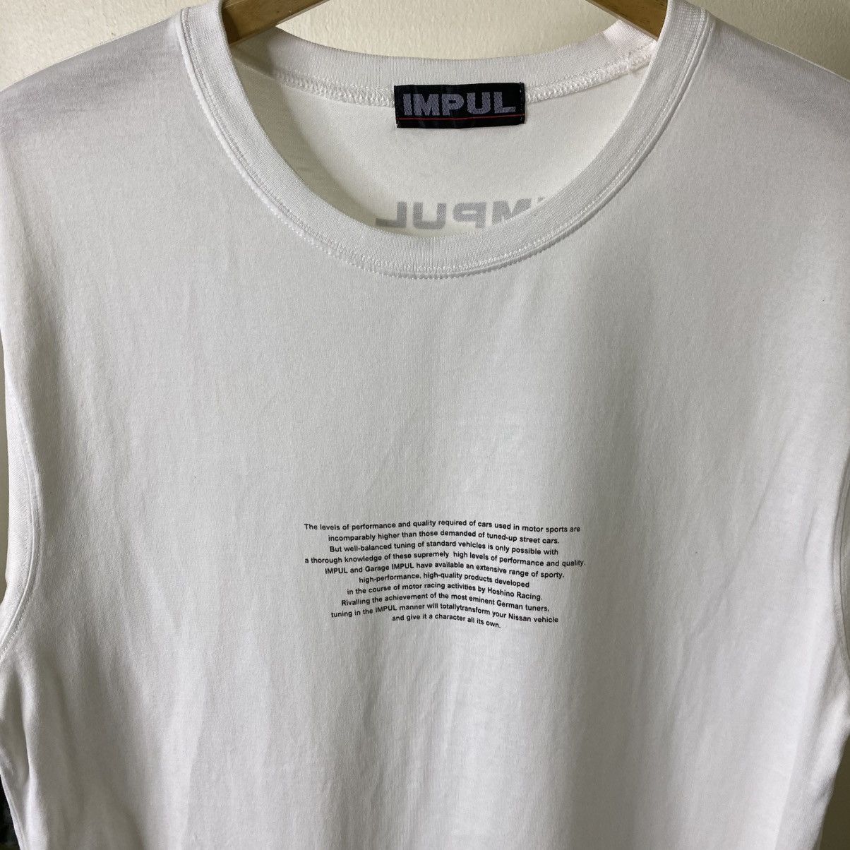 Vintage Vintage 2000s Impul Hoshino Racing Perfomance Nissan T Shirt Size US M / EU 48-50 / 2 - 2 Thumbnail