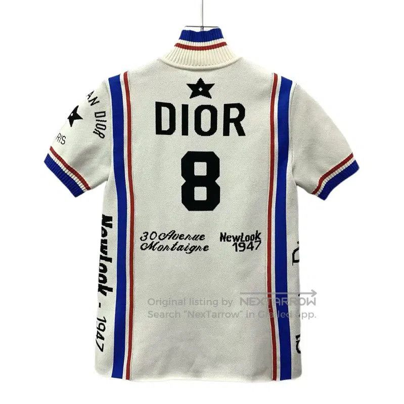 Dior Dior White Pullover with NewLook Graphic . Size XS / US 0-2 / IT 36-38 - 2 Thumbnail