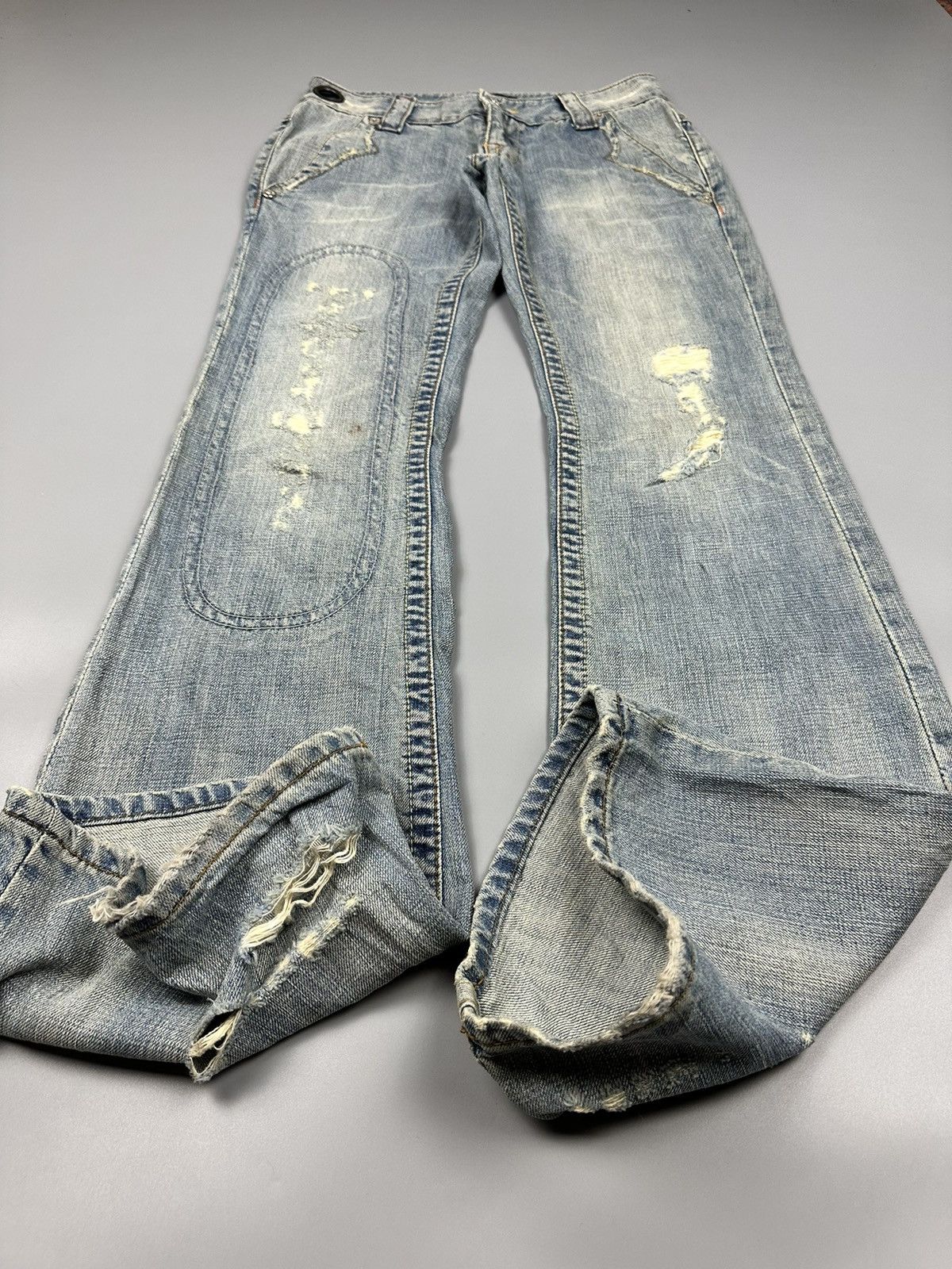 Vanquish Distressed Vanquish Flared Denim Size US 30 / EU 46 - 7 Thumbnail