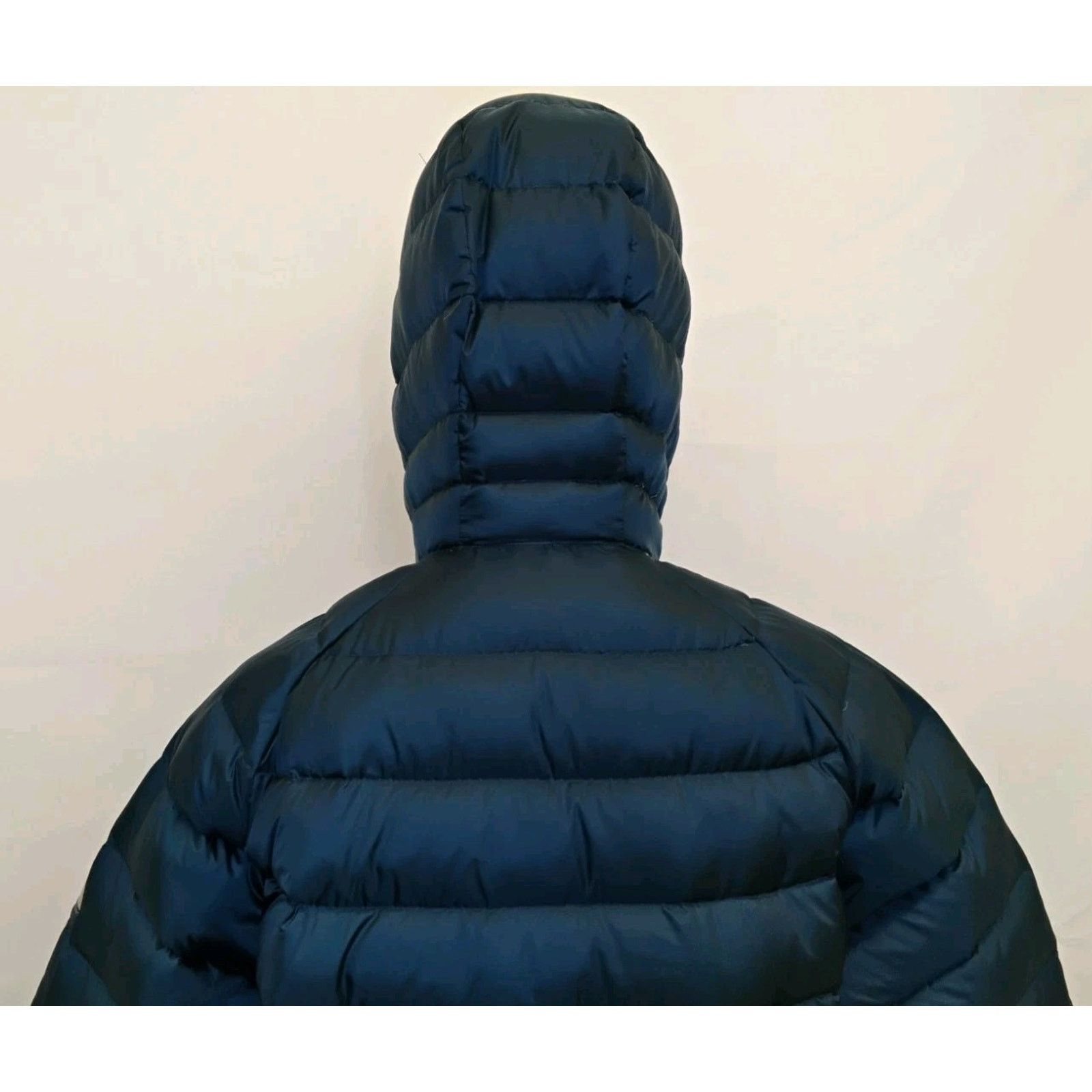 Eddie Bauer Eddie Bauer Down Jacket Women's L Blue Hooded Full Zip Size L / US 10 / IT 46 - 7 Thumbnail
