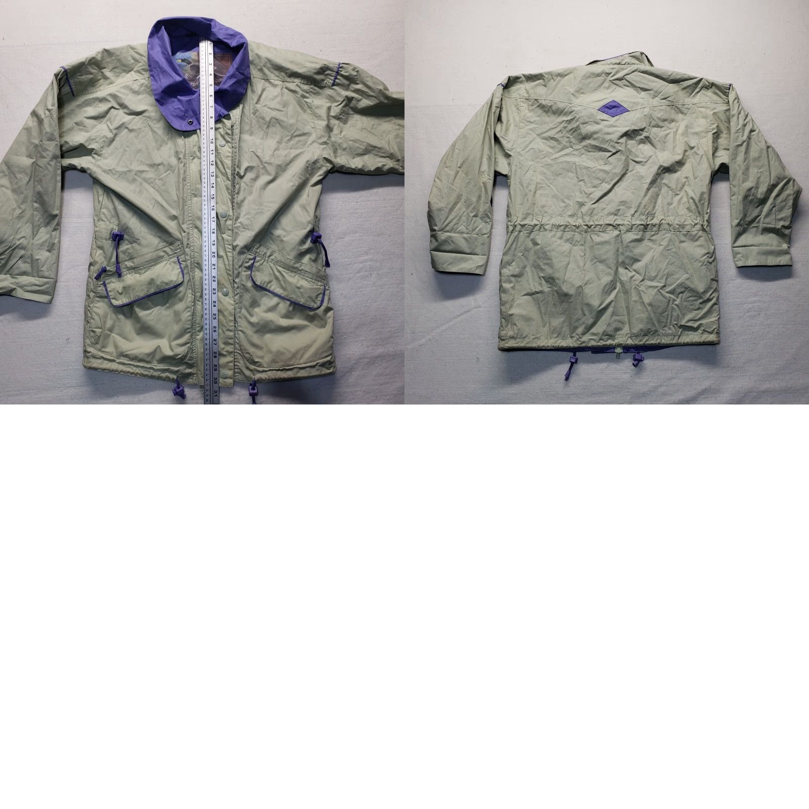 Vintage Vtg Brambilla France World Sport Green Windbreaker Hood Jacket Men's Size S Size US S / EU 44-46 / 1 - 8 Thumbnail