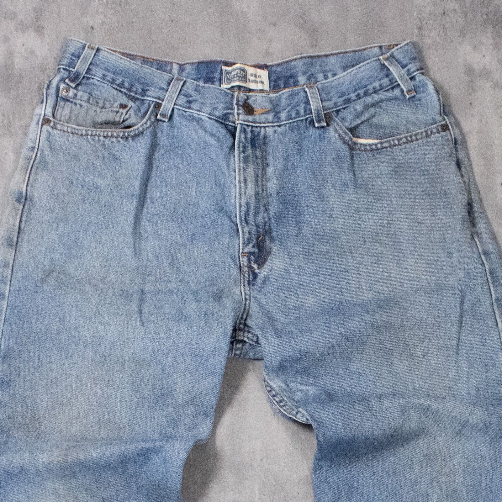 Levi's Y2K 2000's Levis Baggy Relaxed Wide Denim Jeans Pant's Size US 34 / EU 50 - 5 Thumbnail