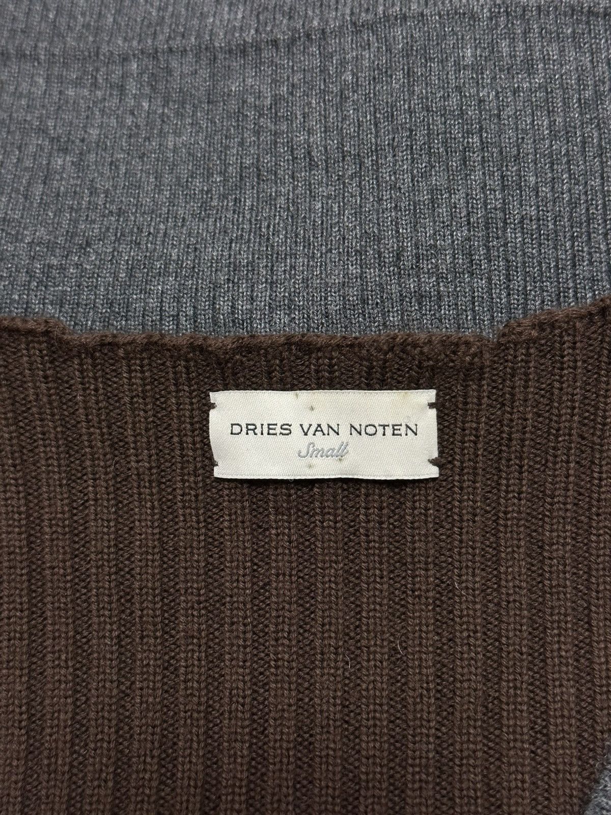 Dries Van Noten DRIES VAN NOTEN F/W 2023 Deconstructed Patchwork Sweater Size S / US 4 / IT 40 - 6 Thumbnail