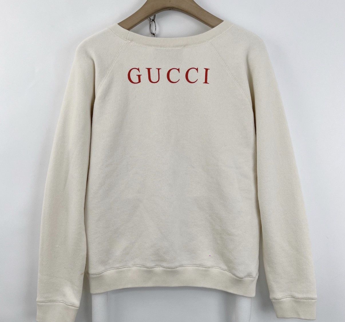 Gucci Gucci/Fairy Sequin Embroidered Sweatshirt K12 Size S / US 4 / IT 40 - 2 Thumbnail
