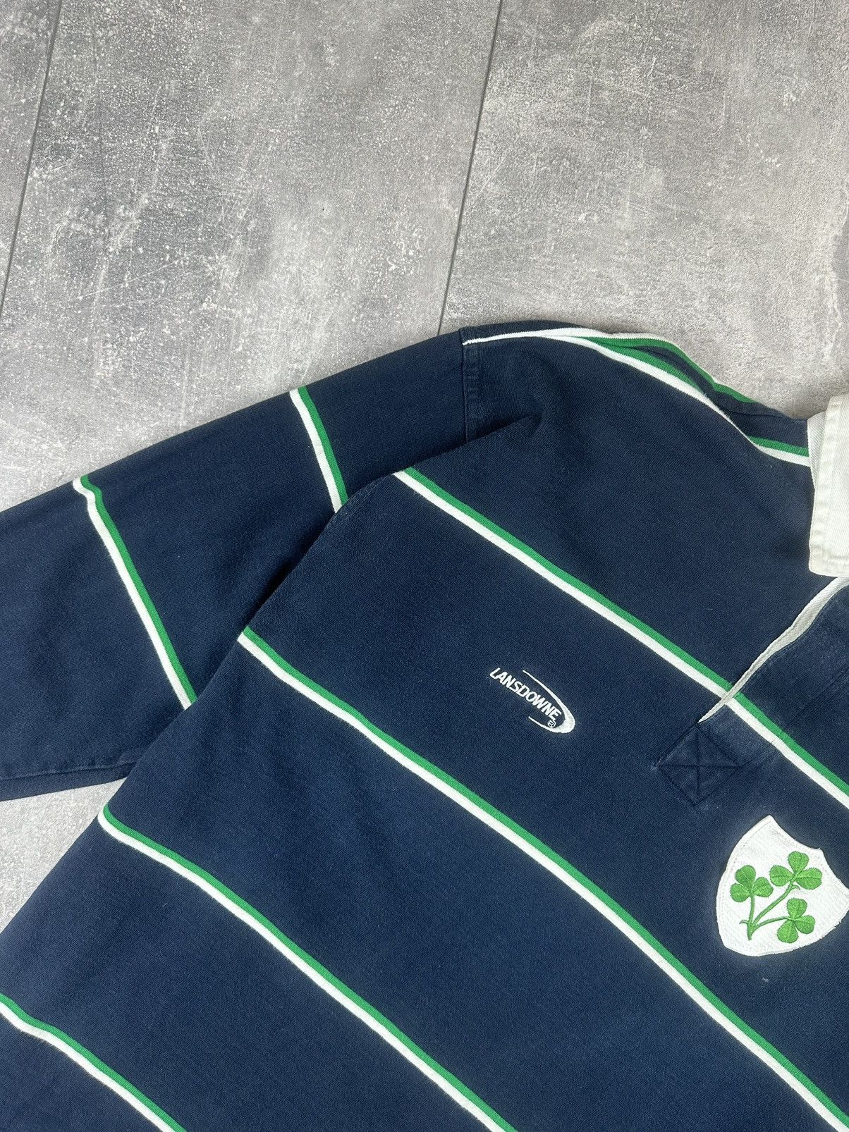 Other Lansdowne Ireland Vintage Rugby Long Sleeve Jersey Size US L / EU 52-54 / 3 - 7 Thumbnail