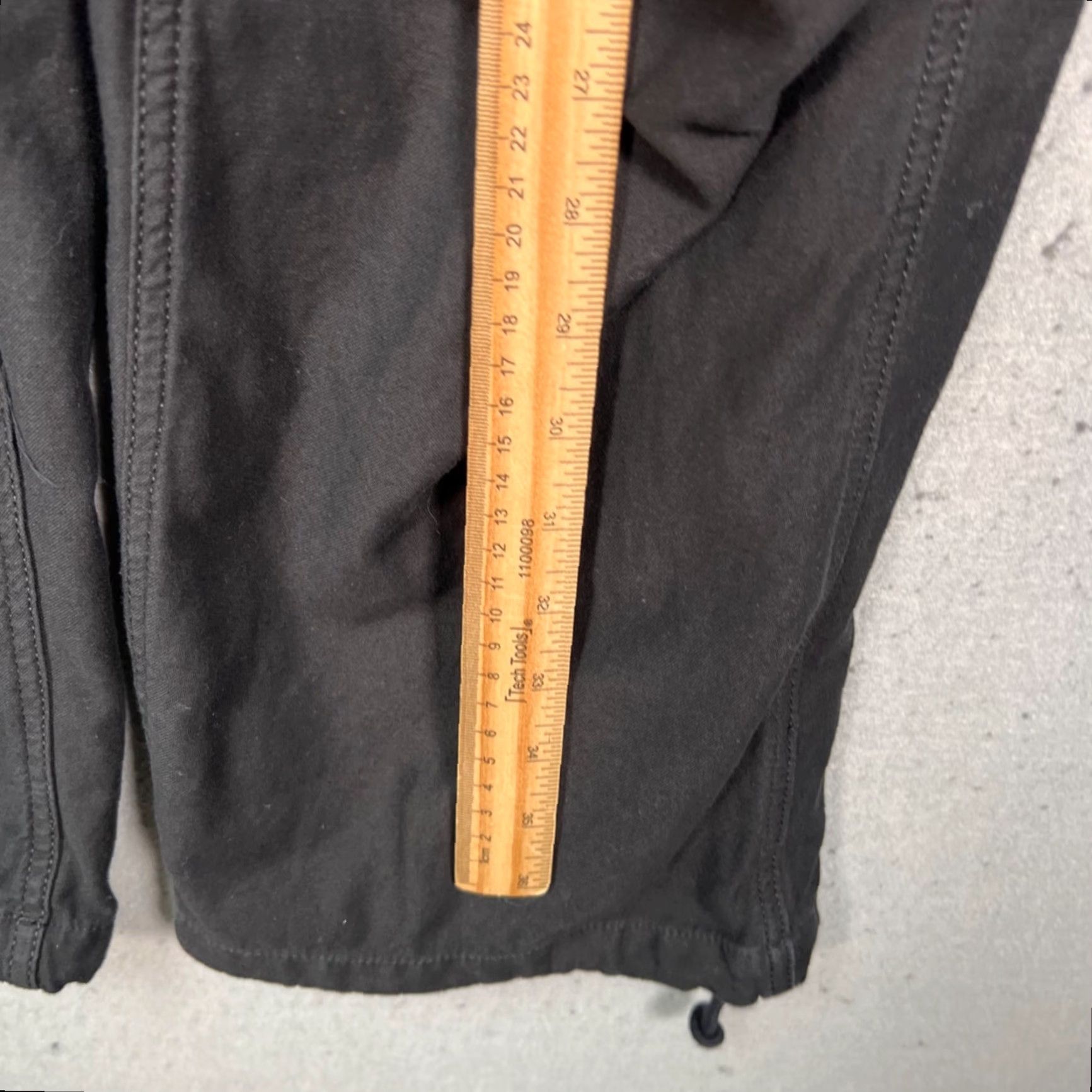 TNA TNA Womens Small Surplus Division Black Cotton Drawstring Pants Size 28" / US 6 / IT 42 - 6 Thumbnail