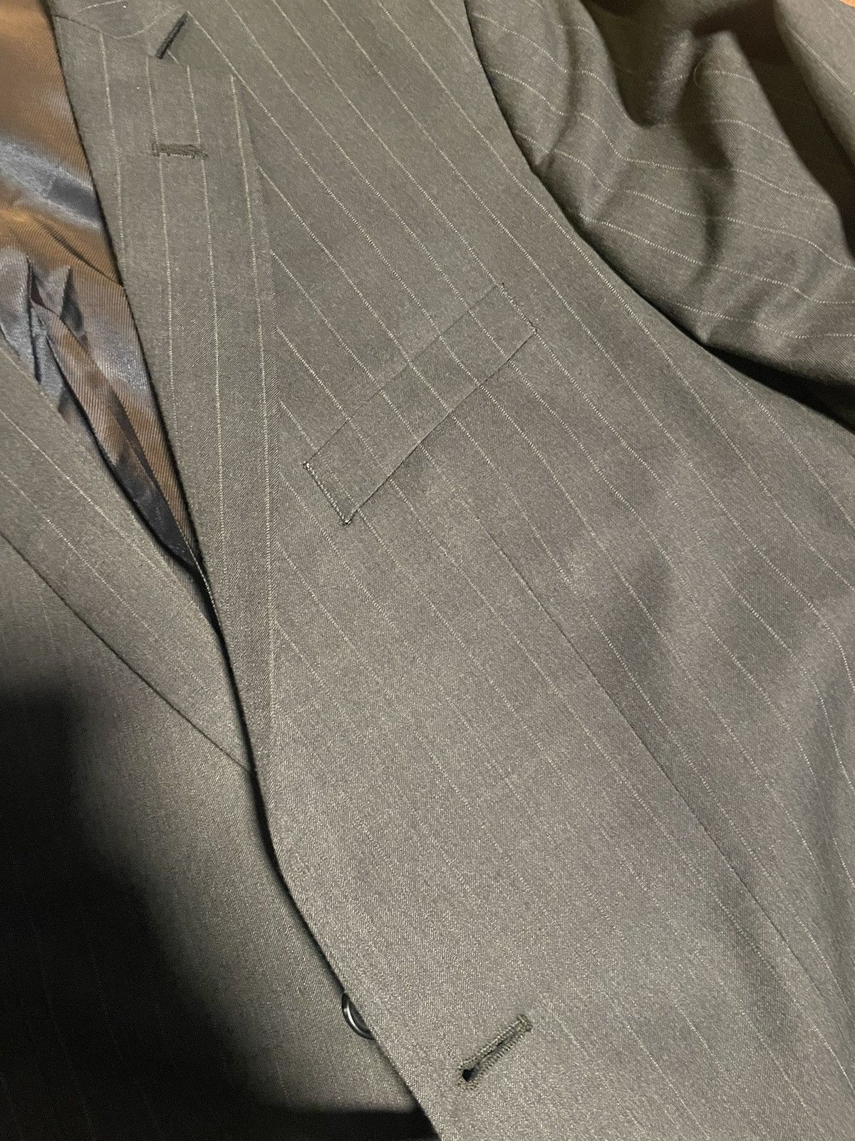 Banana Republic Brown pinstripe suit Size 42L - 6 Thumbnail