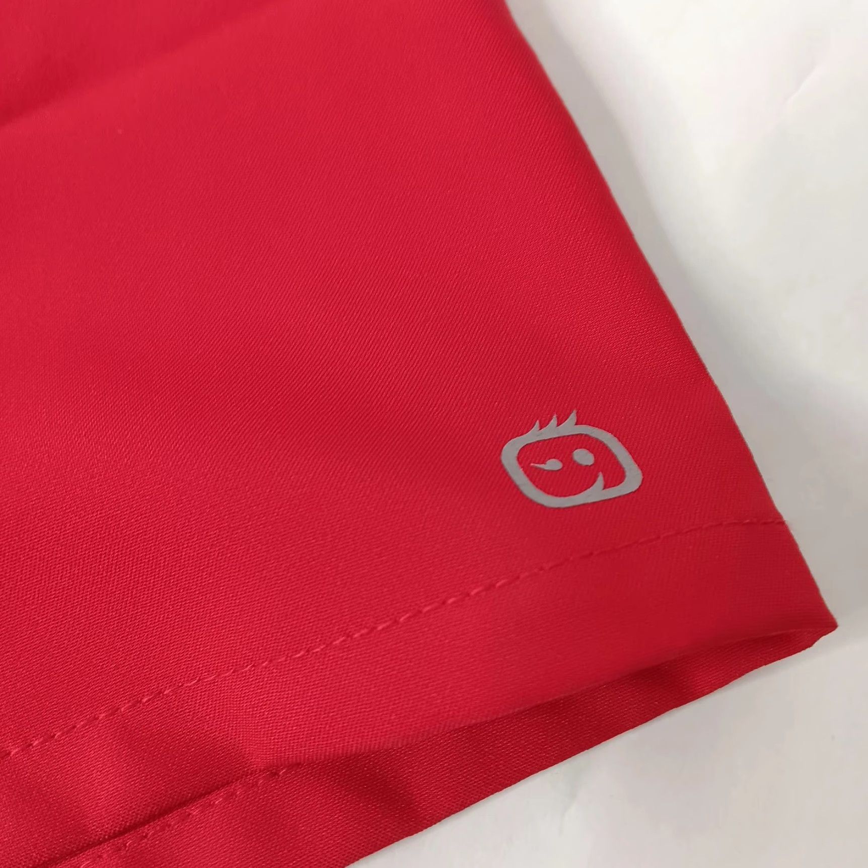 Vintage WonderWink Womens Medium Scrub Stop Red Short Sleeve Collared Shirt Medical New Size M / US 6-8 / IT 42-44 - 3 Thumbnail