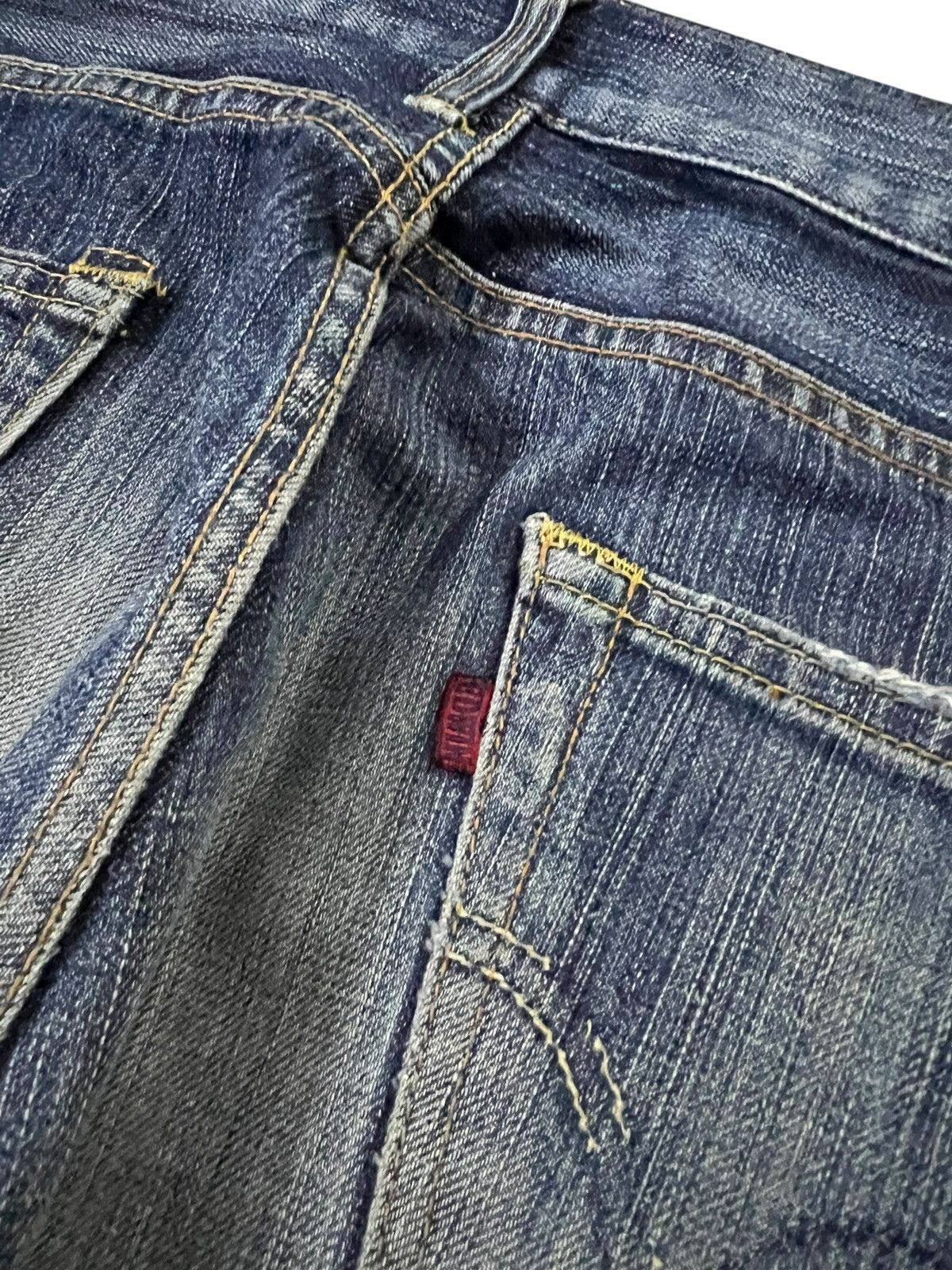 Hysteric Glamour Vintage Edwin 503R Distress Washed Jean Japan Size US 33 - 16 Thumbnail