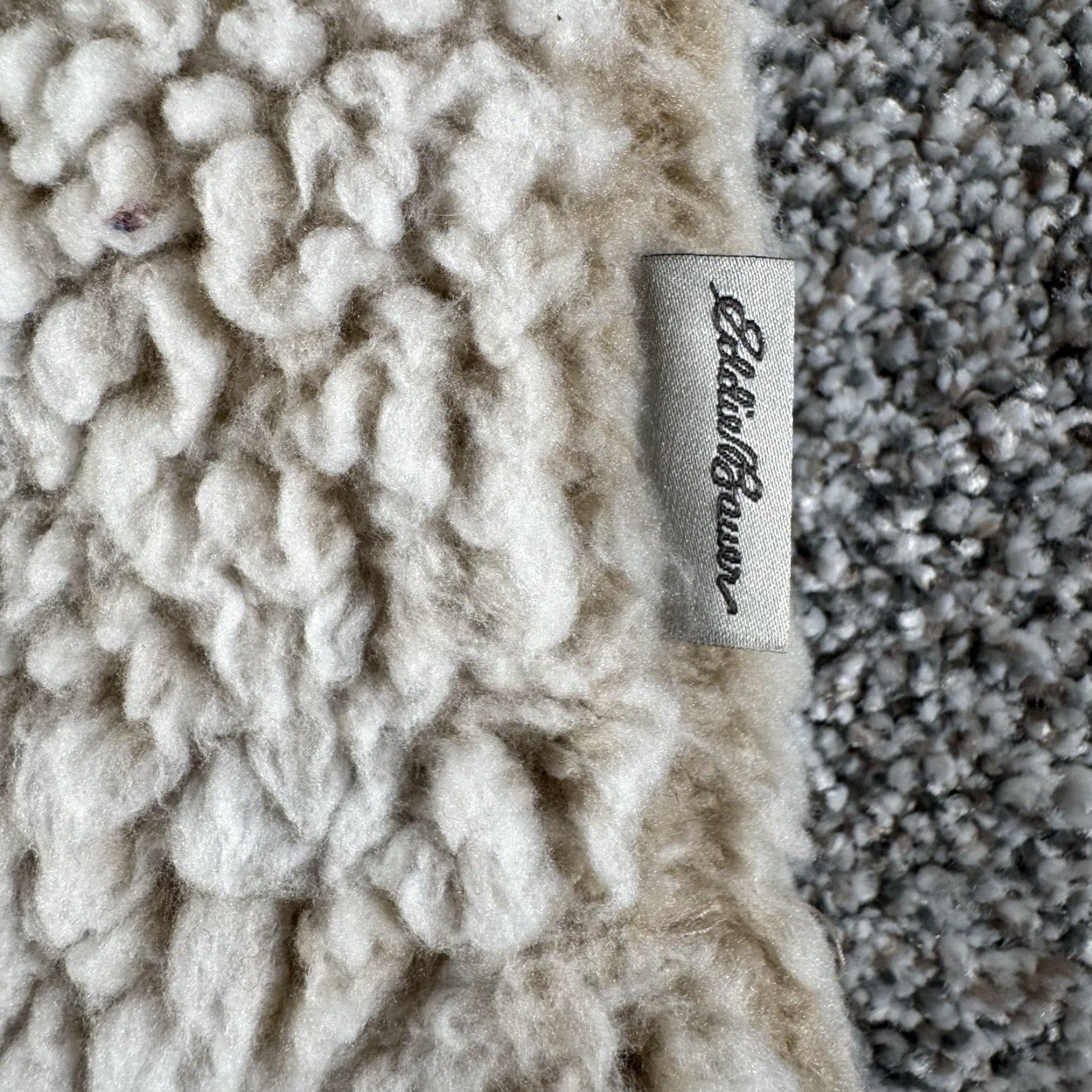 Eddie Bauer VINTAGE Eddie Bauer Sherpa Fleece Sweater Womens Large CabinCore Cozy Warm Pullover Size L / US 10 / IT 46 - 4 Thumbnail