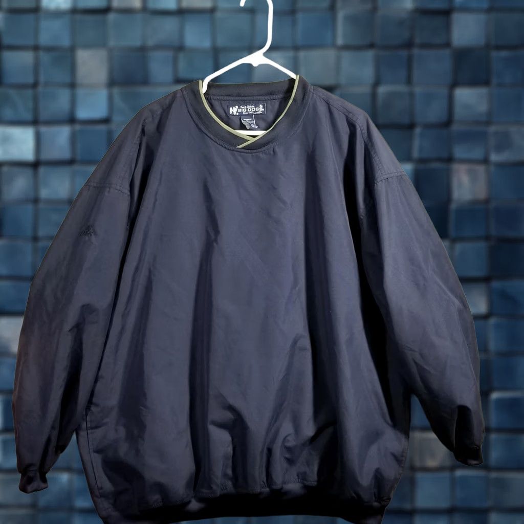 Big Dogs Big Dogs Jacket Mens XL Blue Pullover Windbreaker Lightweight 90s Casual Outerwear Cotton? Polyester? Size US XL / EU 56 / 4 - 1 Thumbnail