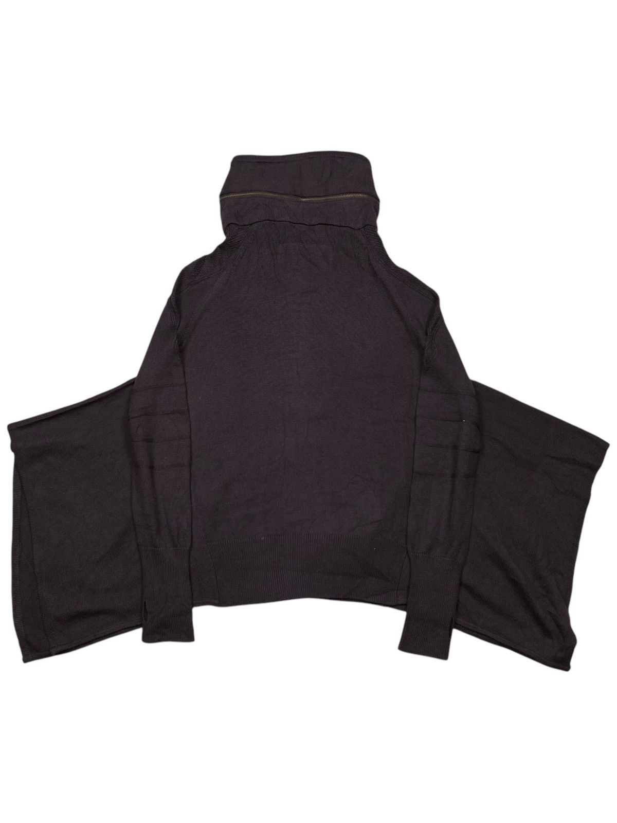 If Six Was Nine 2000s Girbaud - Apocalypse Style Bono Zip Hoodi Size US M / EU 48-50 / 2 - 6 Thumbnail