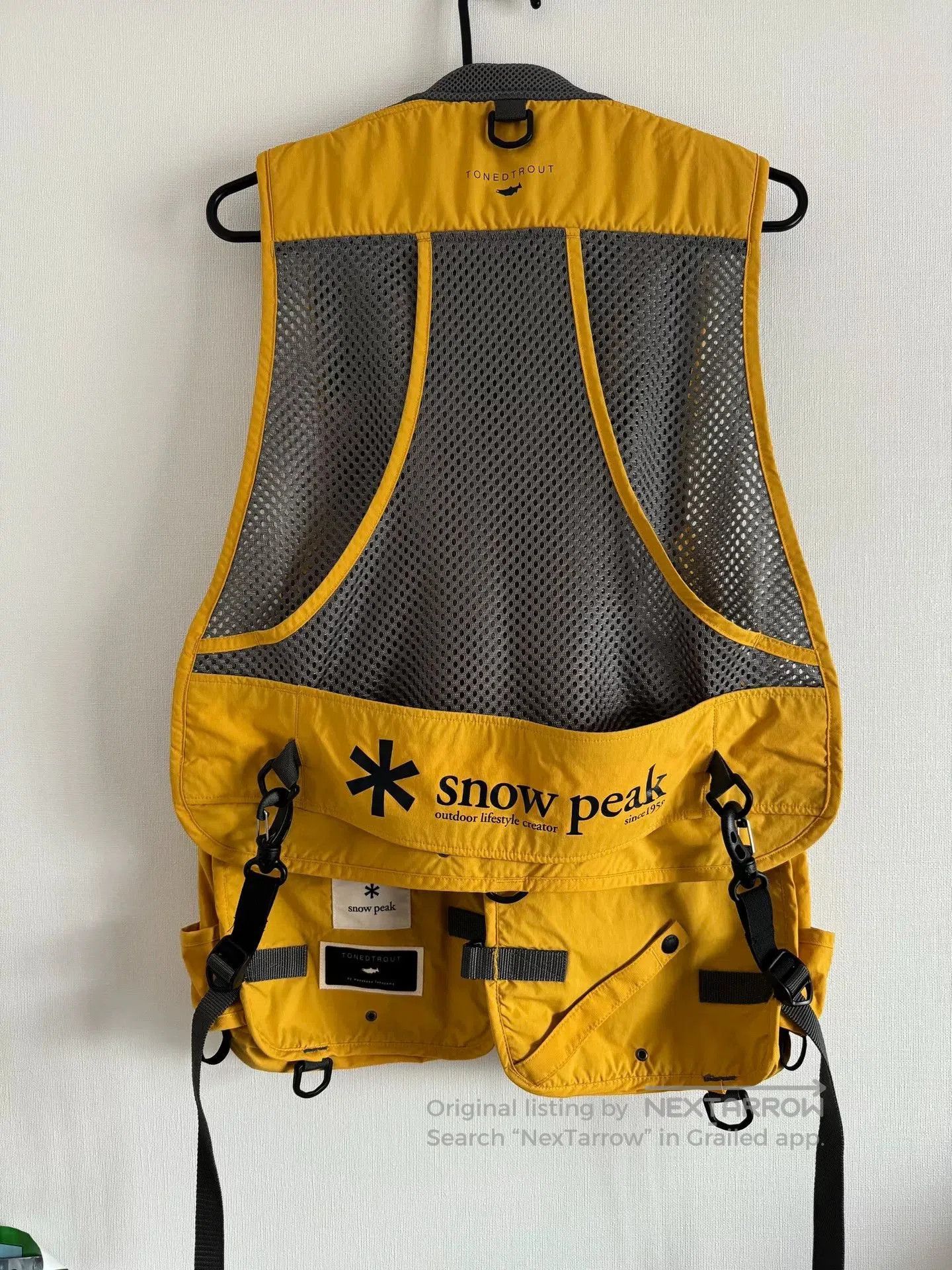 Snow Peak Snow Peak Tonedtrout Collaboration Vest. Size US M / EU 48-50 / 2 - 2 Thumbnail