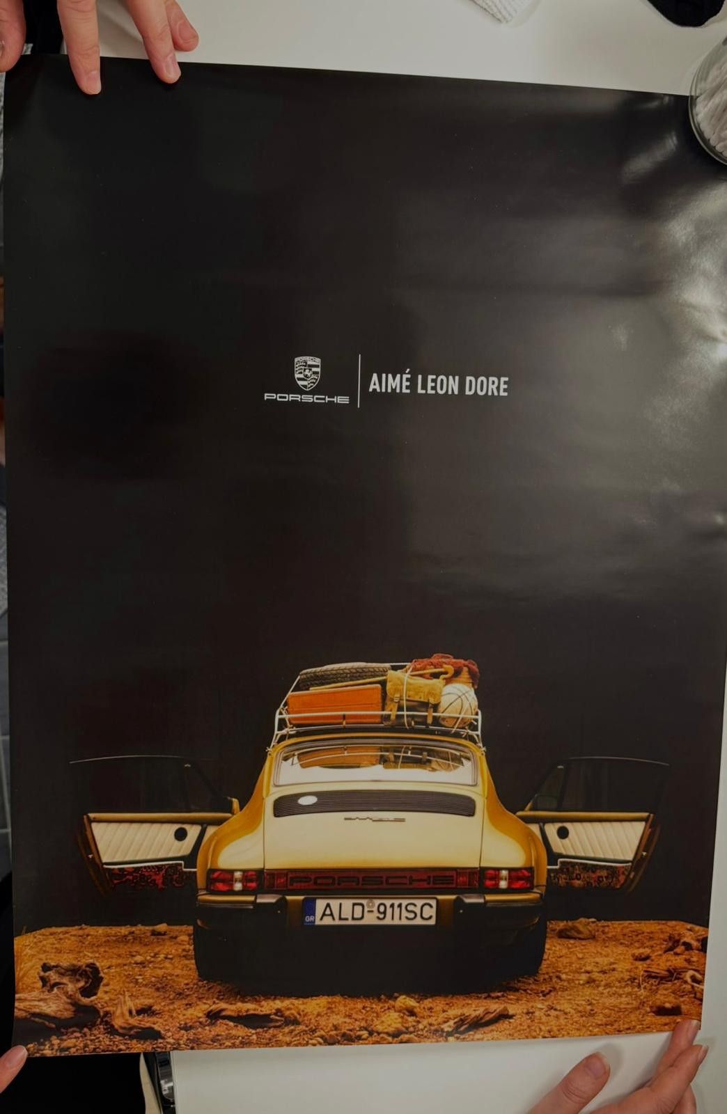 Aime Leon Dore ALD / Porsche 911SC Poster Aime leon dore Super Carrera Size ONE SIZE - 3 Thumbnail