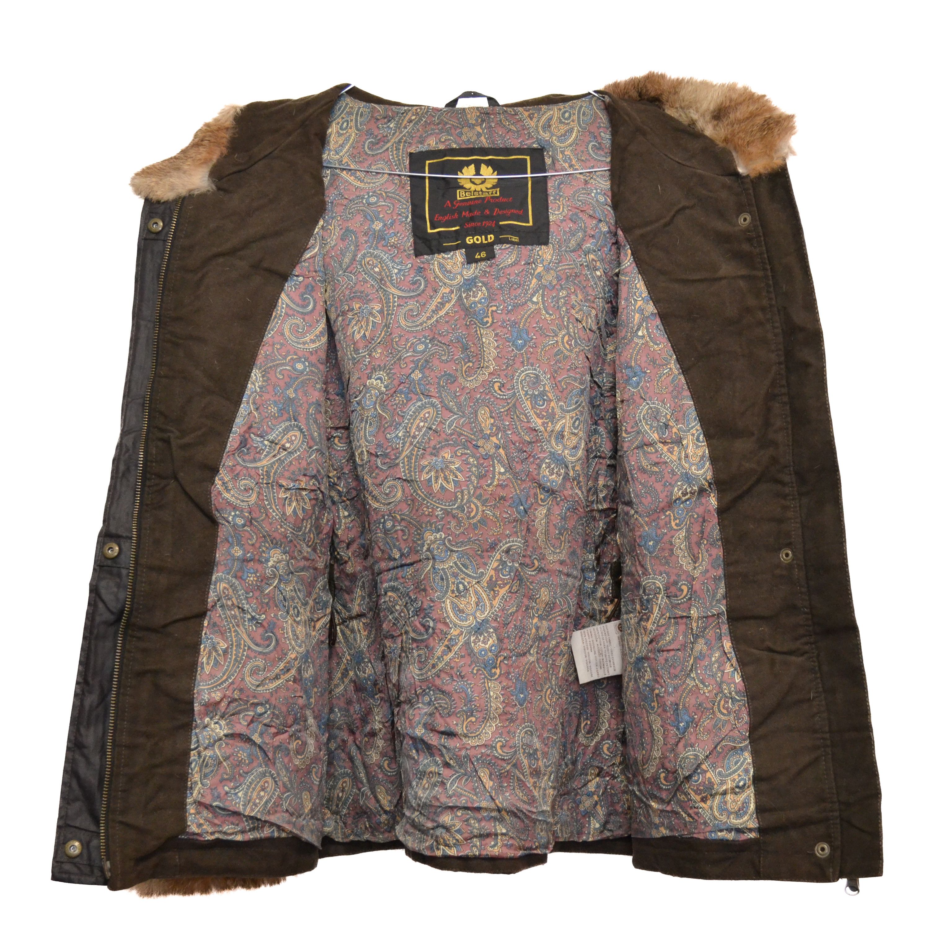 Belstaff Belstaff Gold Label Women’s Brown Hooded Fur Jacket Size L / US 10 / IT 46 - 7 Thumbnail
