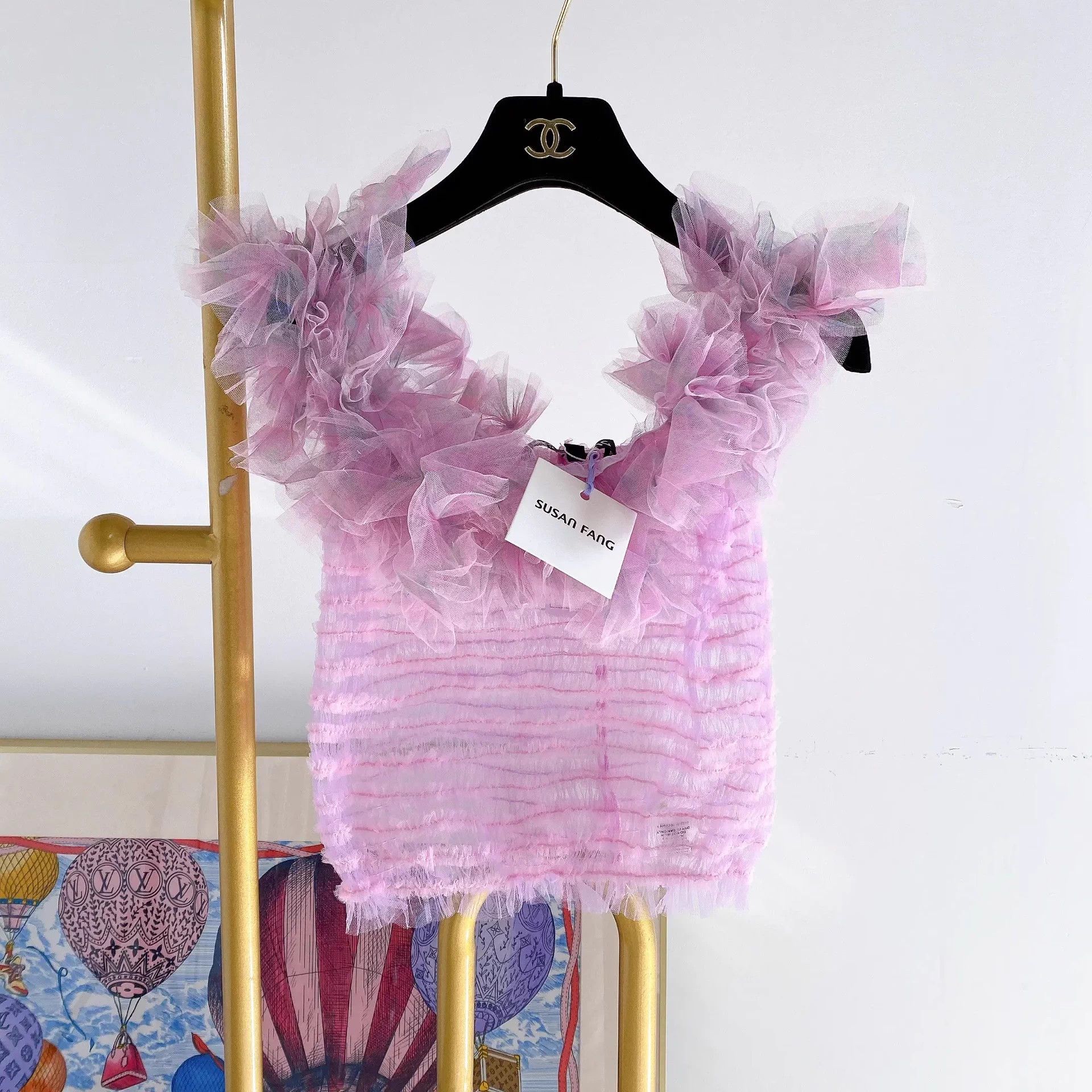 Other Susan Fang Sleeveless Top XS/S New With Tags Size XS / US 0-2 / IT 36-38 - 1 Thumbnail