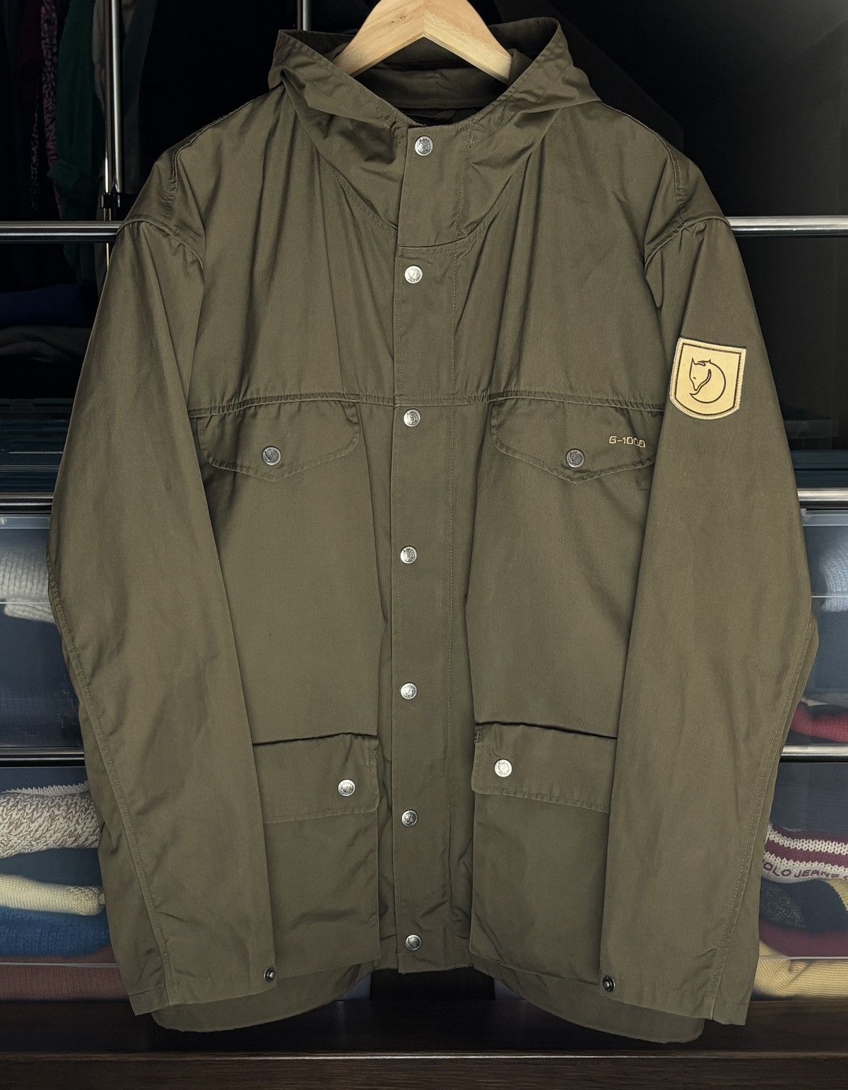 Fjallraven Fjallraven G-1000 vintage military outdoor cargo jacket Size US M / EU 48-50 / 2 - 1 Thumbnail