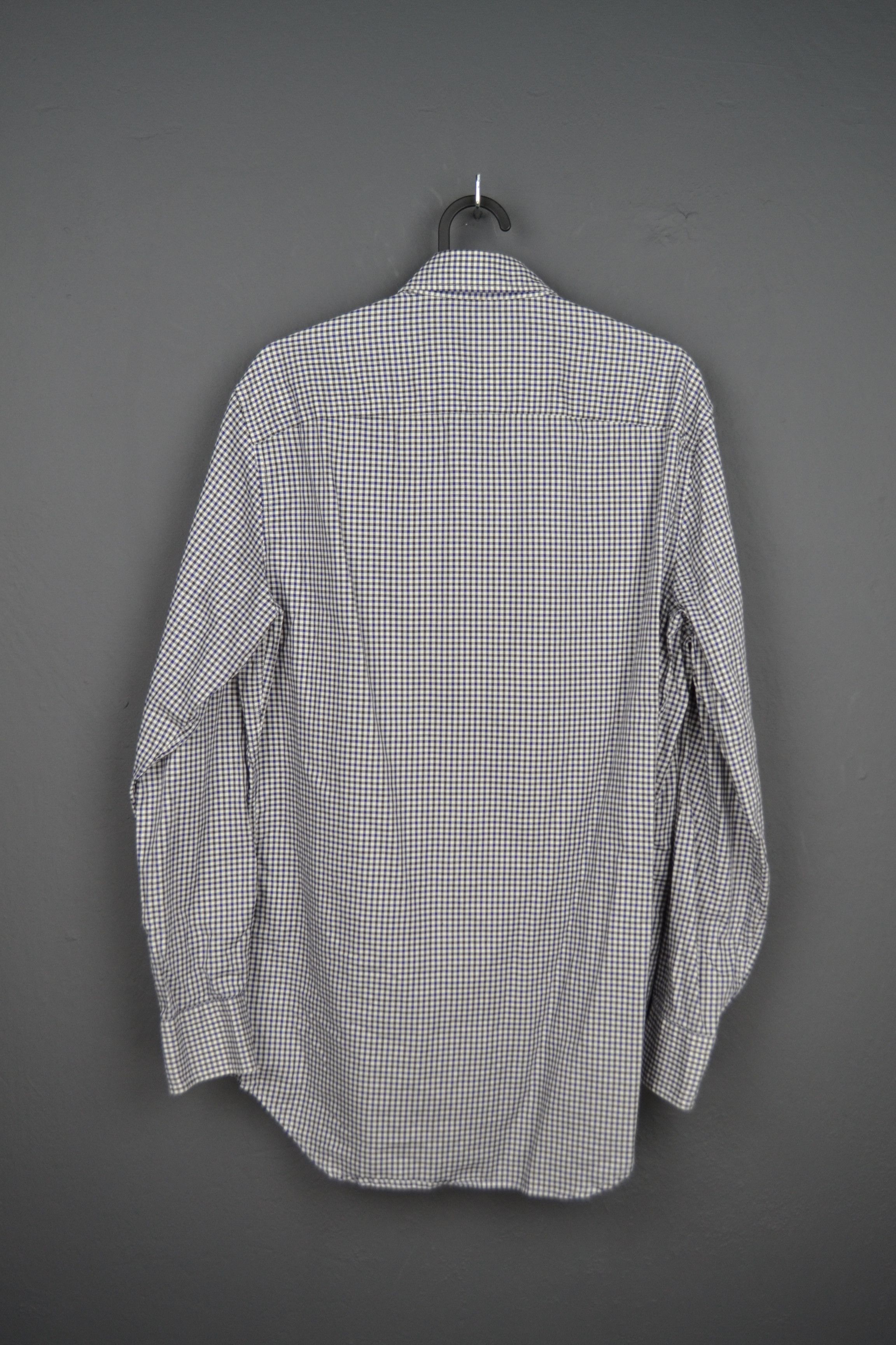 Brioni Brioni S size Button Up Cotton Check Shirt Size US S / EU 44-46 / 1 - 10 Thumbnail