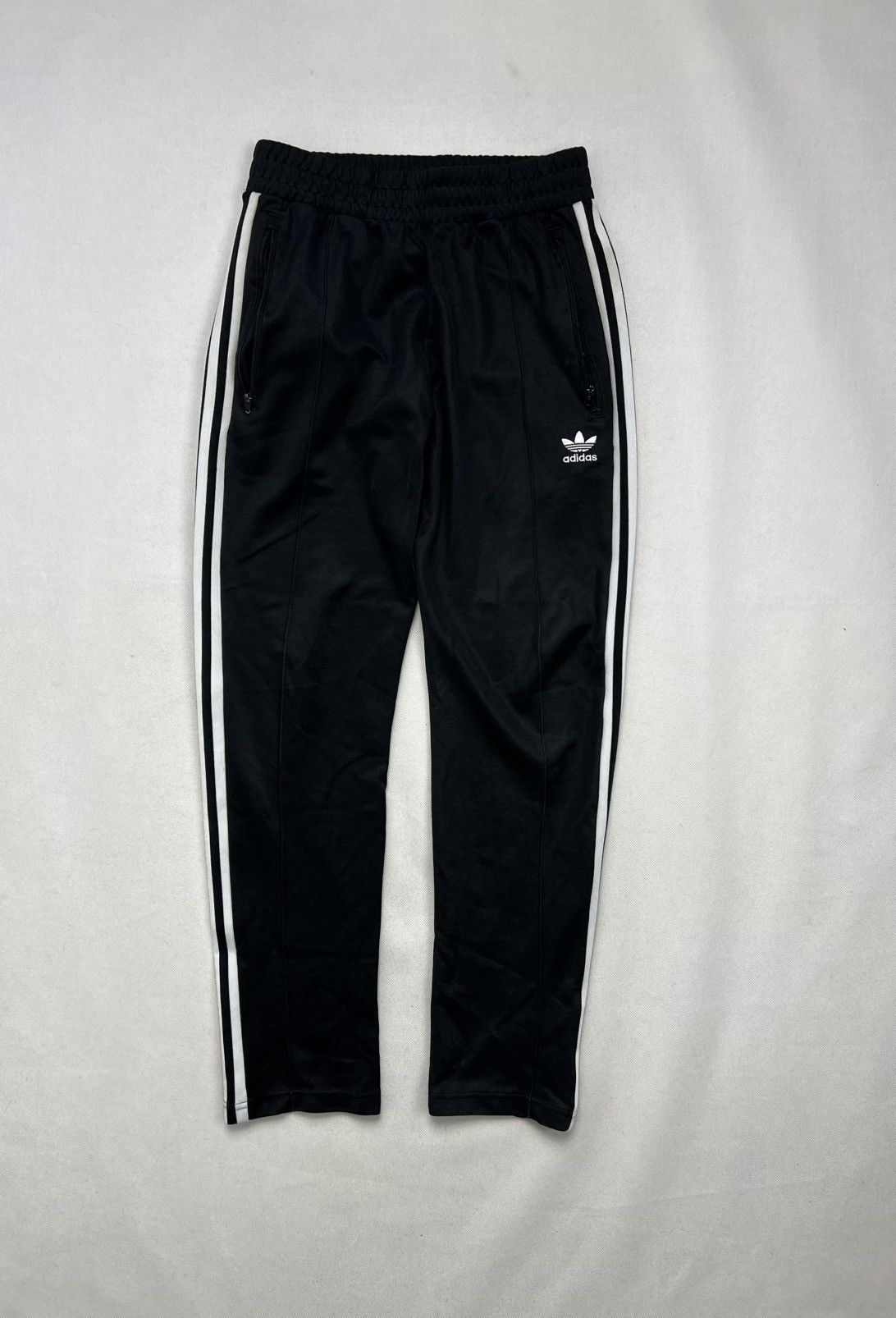 Adidas Spodnie Adidas Stripes Dresy Czarne W Paski Size US 31 - 2 Thumbnail